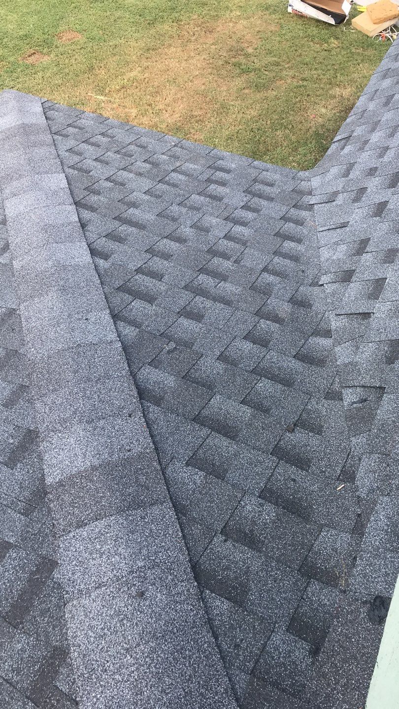 Residential Roofing Installation using GAF HDZ Shingles by Protek Roofing Heating Air & Solar
