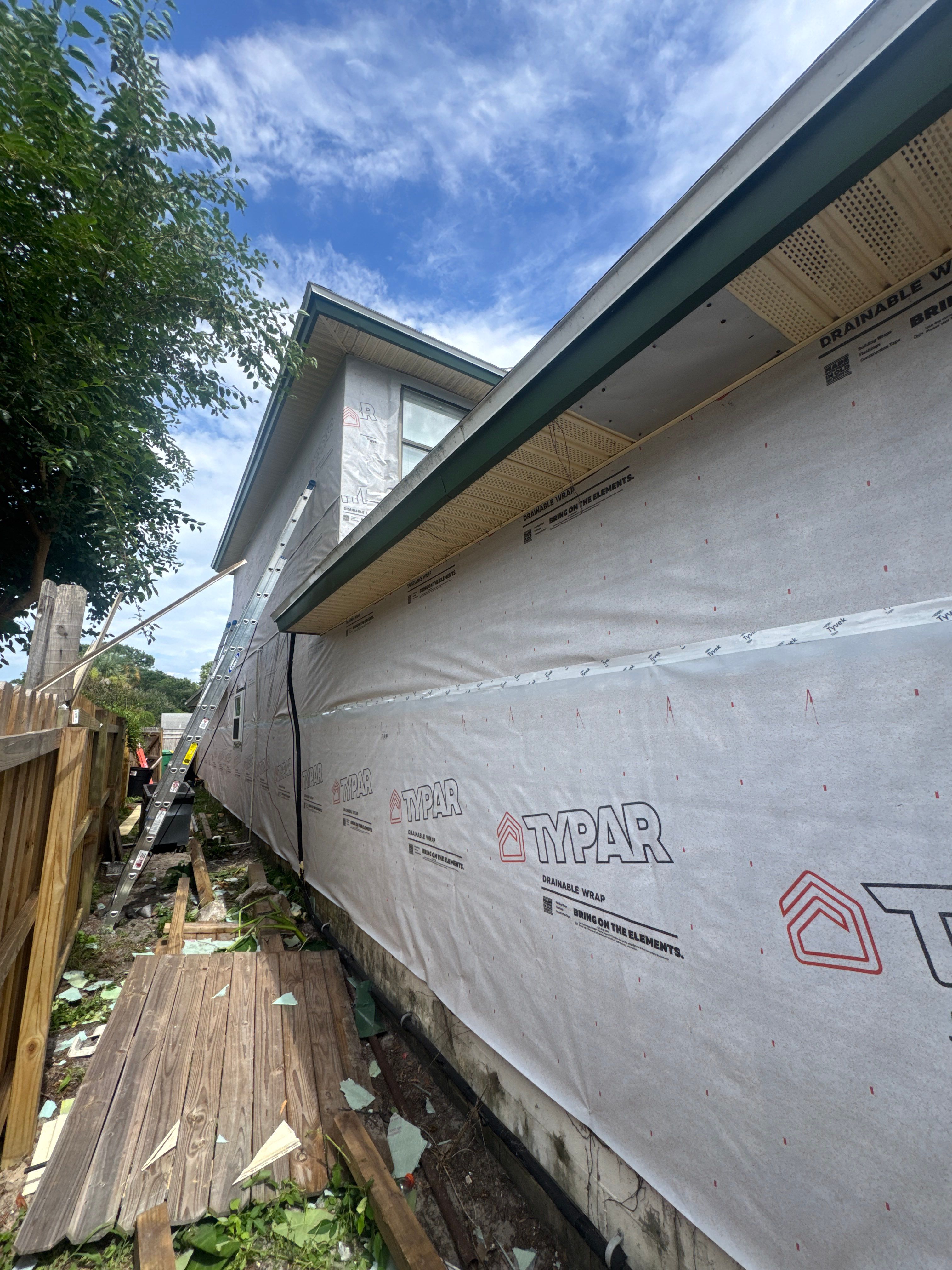 Full Exterior Renovation and Siding Installation in Jacksonville Beach by Colorwise Painting