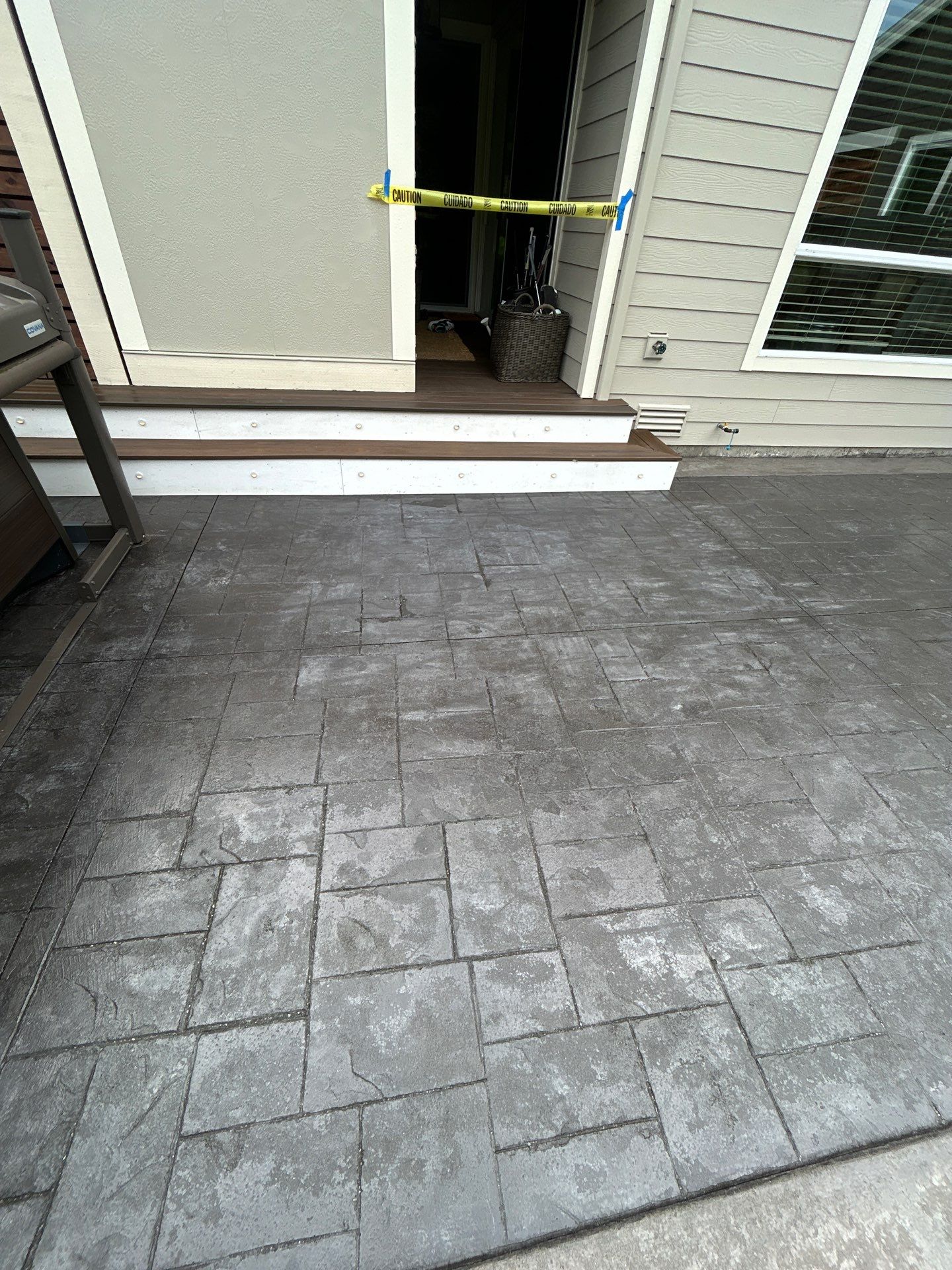 Stamped Concrete Driveway with Sealed Finish | Everett  by Jireh Asphalt & Concrete Inc 