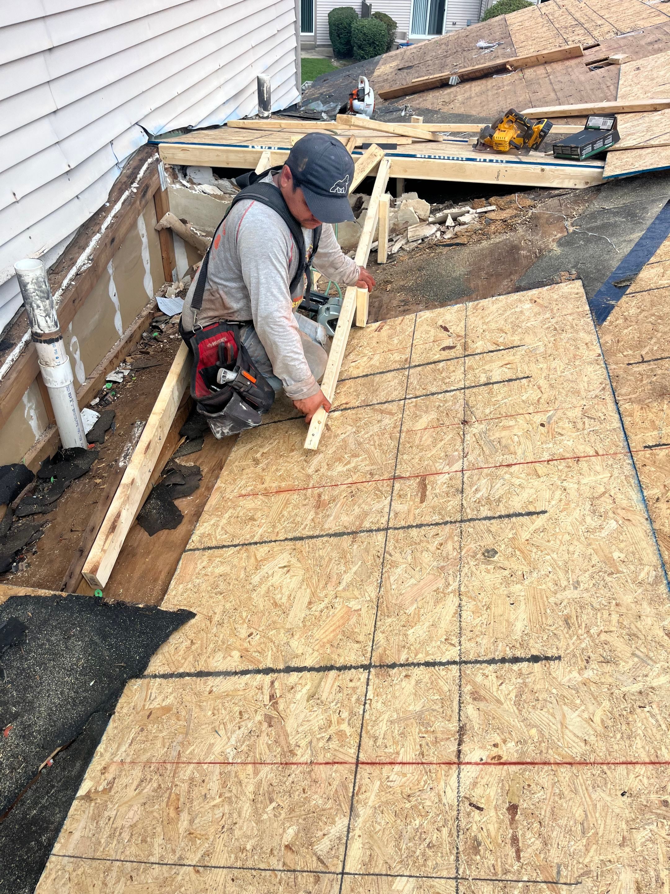 Multi-Family Roof Replacement and Decking Repair in Dayton by Level Up Roofing and Restoration Services LLC
