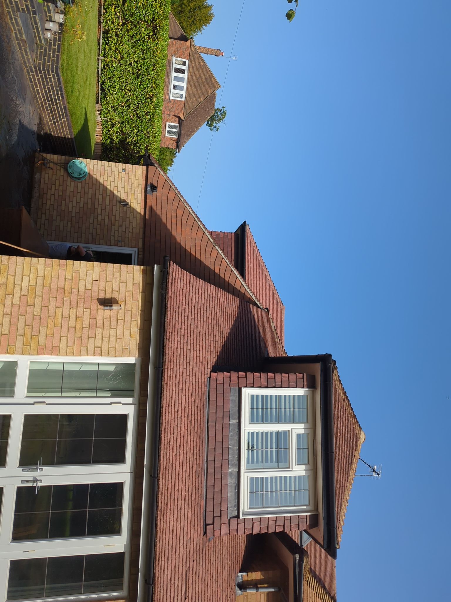 Exterior Clean - Roof - Patio - Driveway using Honda 15lpm Low Pressure Washing Machine by Ges Exterior Cleaning ltd