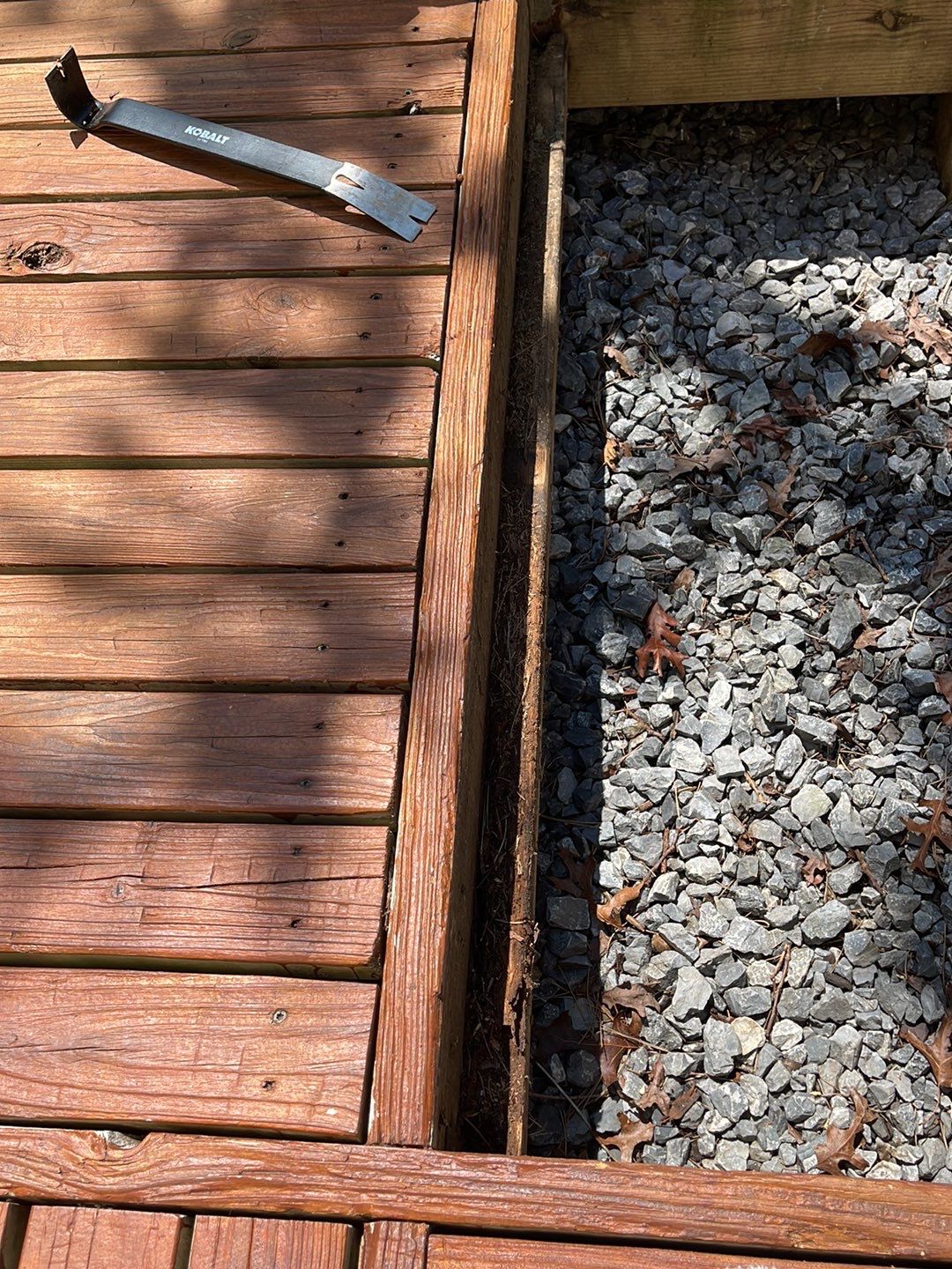 Deck Refinishing Using Powerwasher by A1 NERDY HOMES LLC