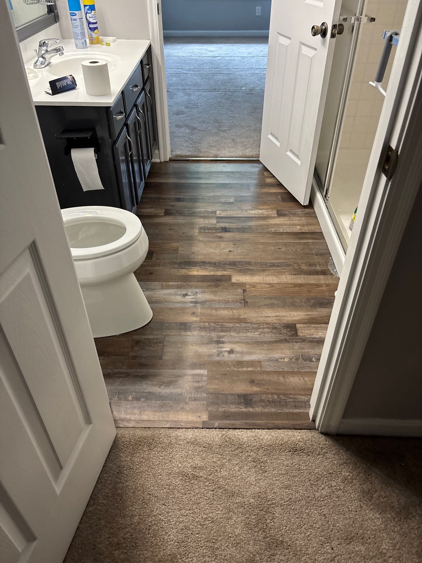 LVP Project in Burlington by Footprints Floors Kentucky