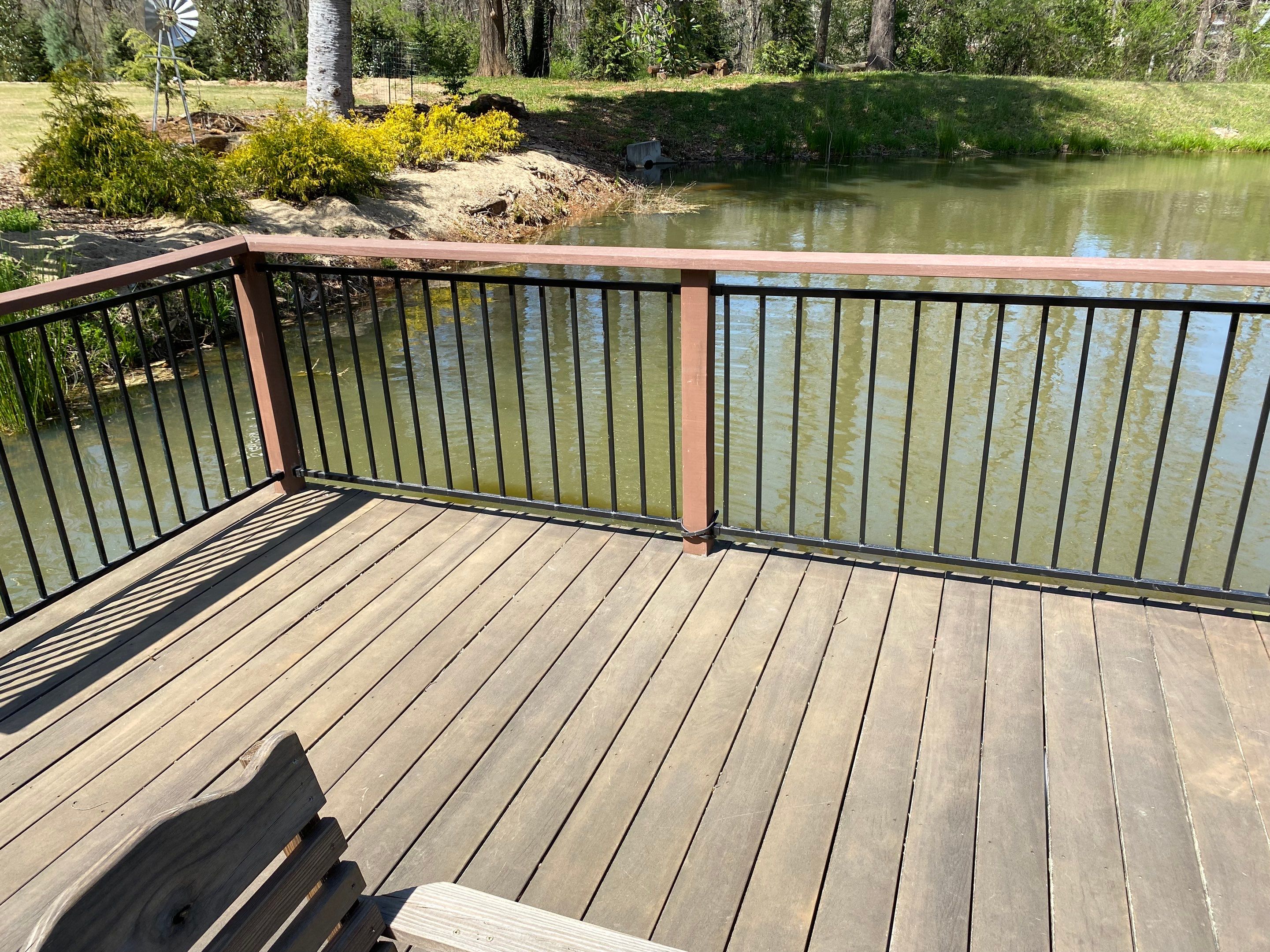 Dock using Wood Sealant by DuraSeal