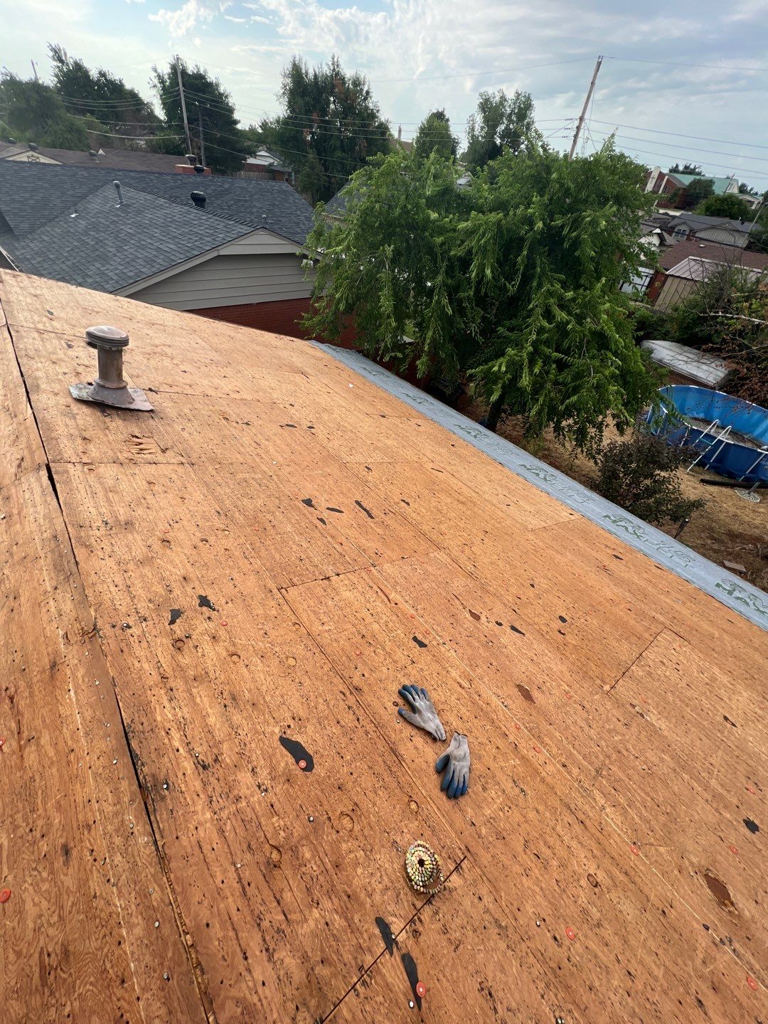 Residential Roofing Installation using GAF Natural Shadow  by A & H Roofing and Contracting