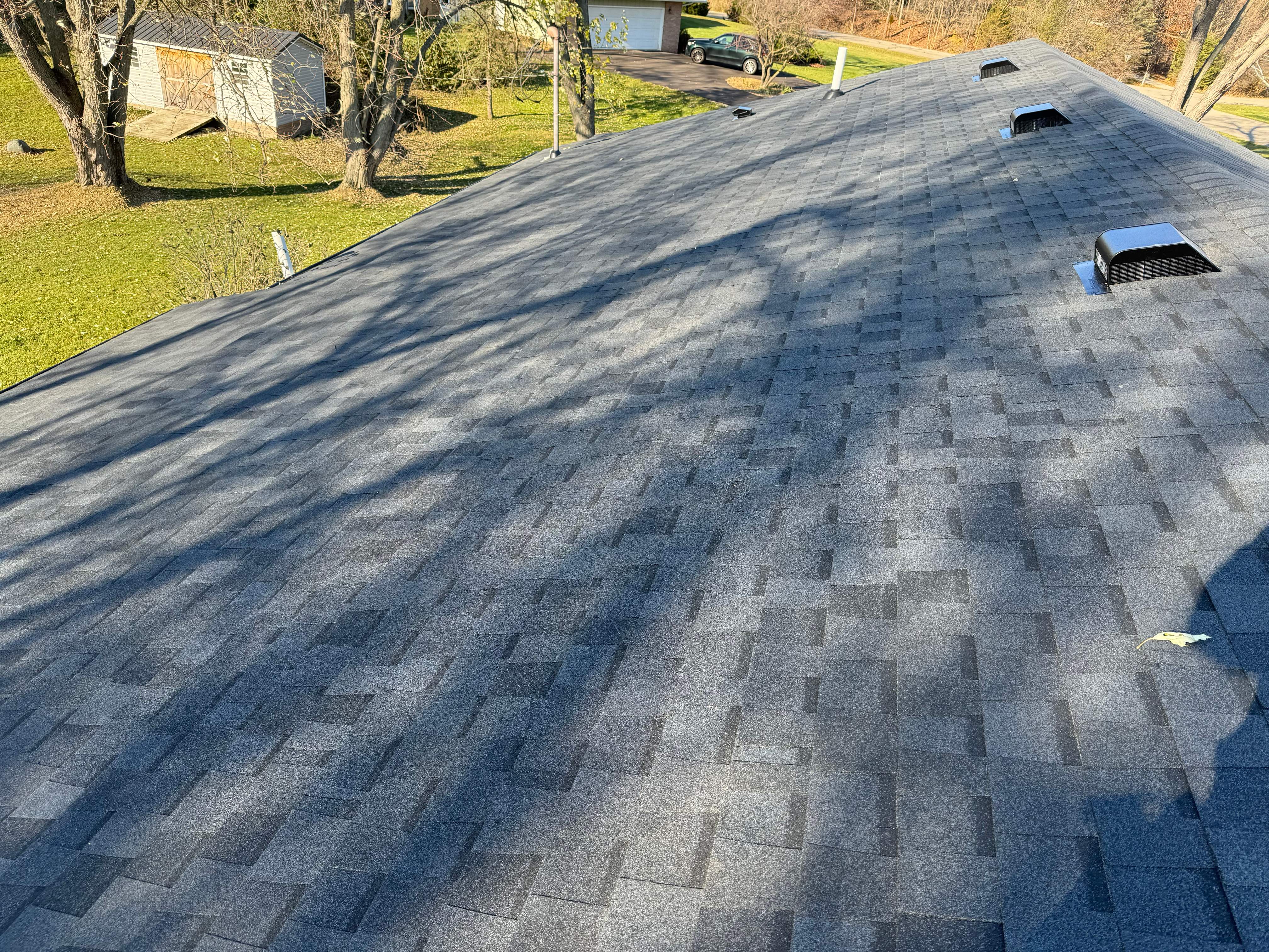 Residential Roofing Installation using Certainteed Landmark ClimateFlex by GRACCO