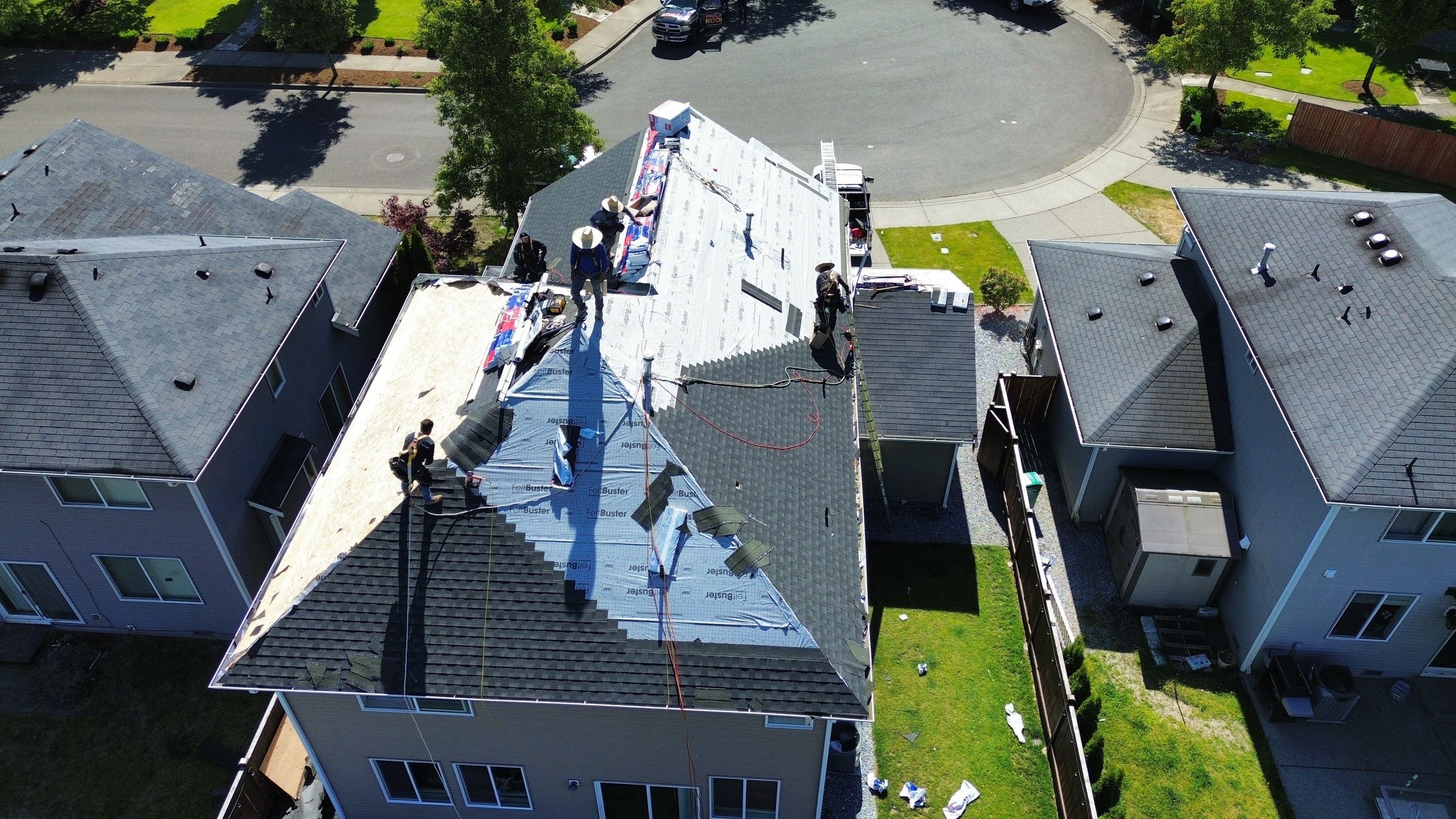 GAF Timberline HDZ, Charcoal  by Proline Roofing & Restoration LLC