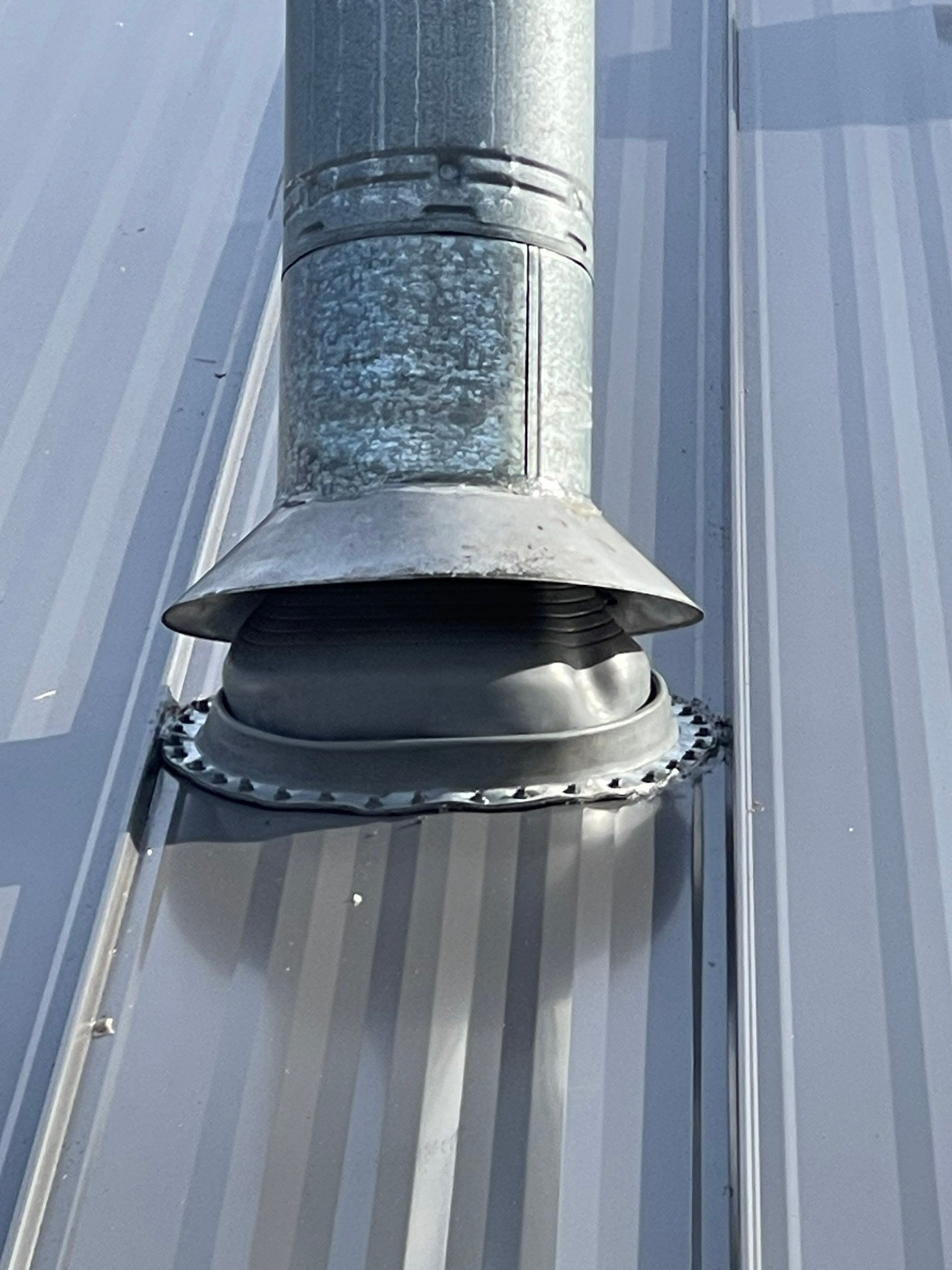 Residential Metal Roof Replacement using Reed's Metals: 26 GA. Standing Seam: Charcoal Grey by Hostetler Roofing