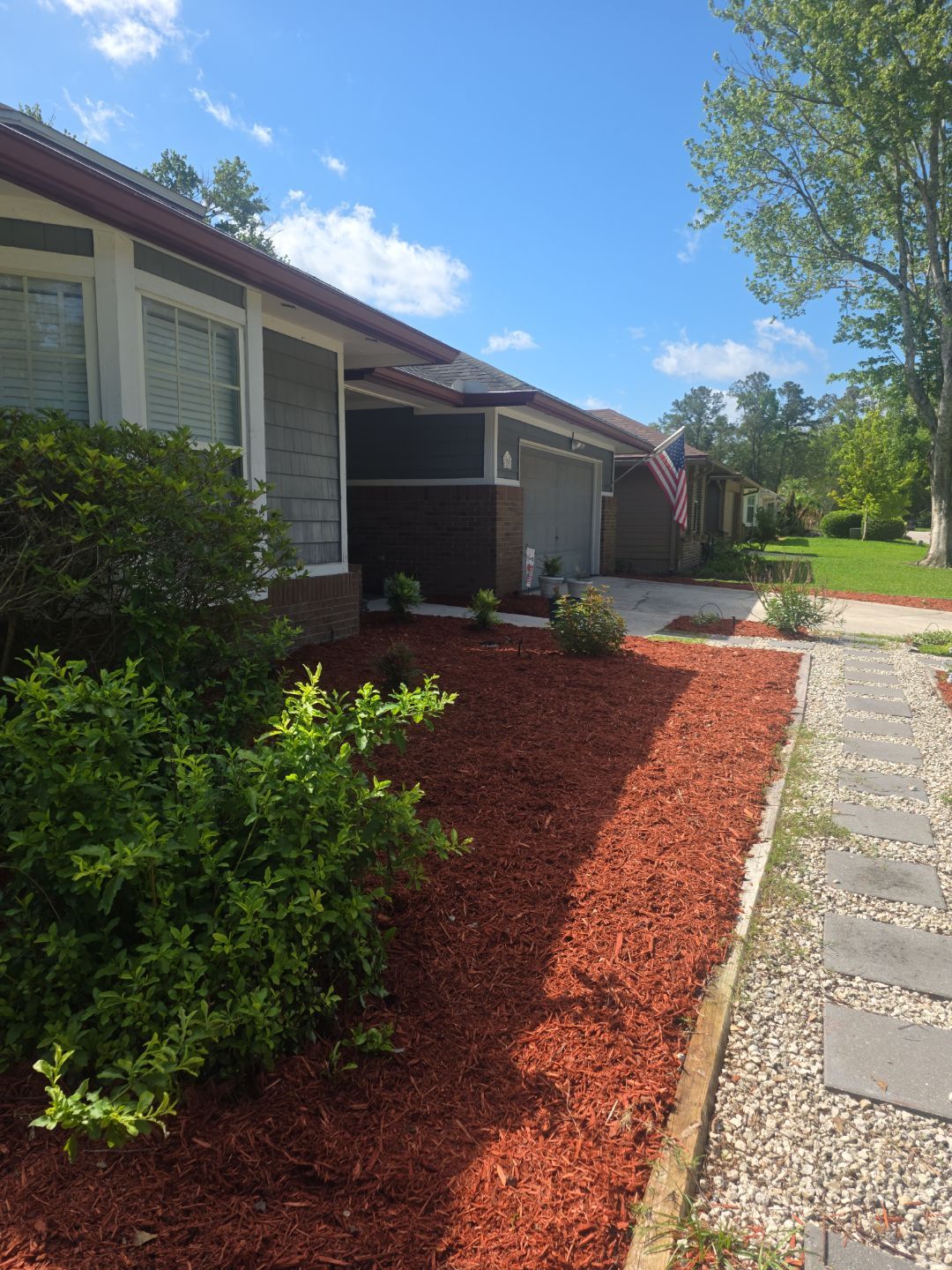 Residential | Mulch Install  by ProGreen Services