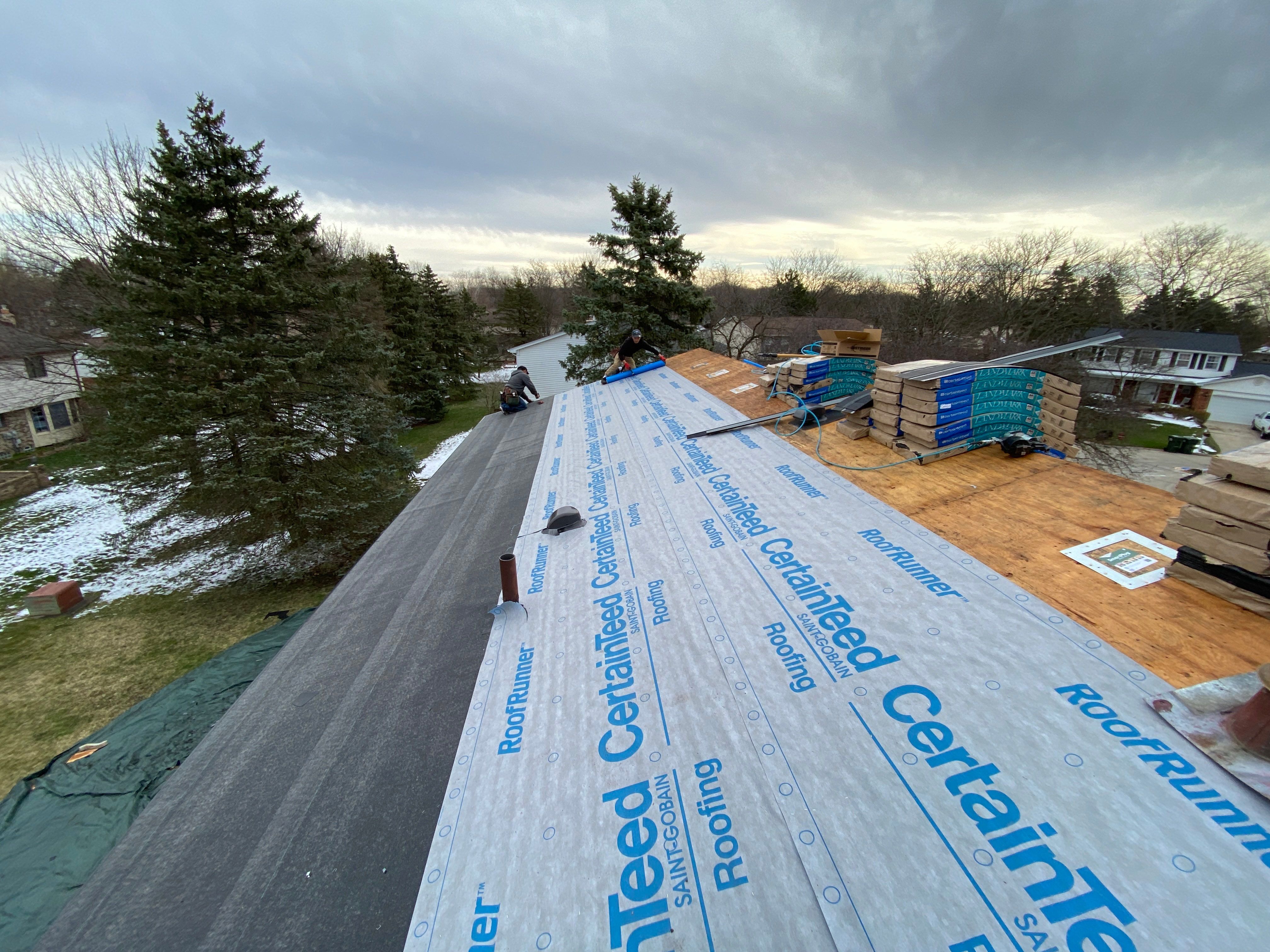 Roof Replacement using CertainTeed Landmark by 180 Contractors