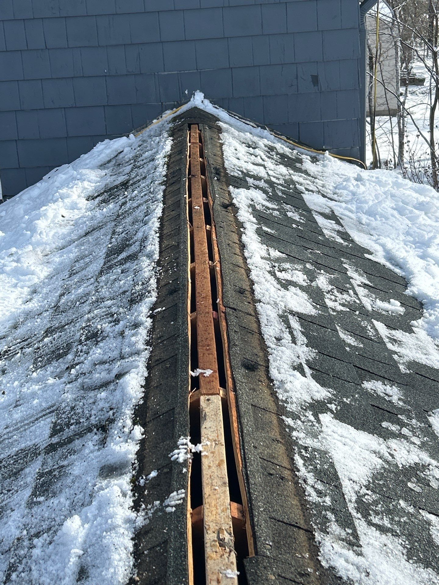 Ridge Vent Replacement & Chimney Re-flashing by Mighty Dog Roofing of Greater Middlesex County