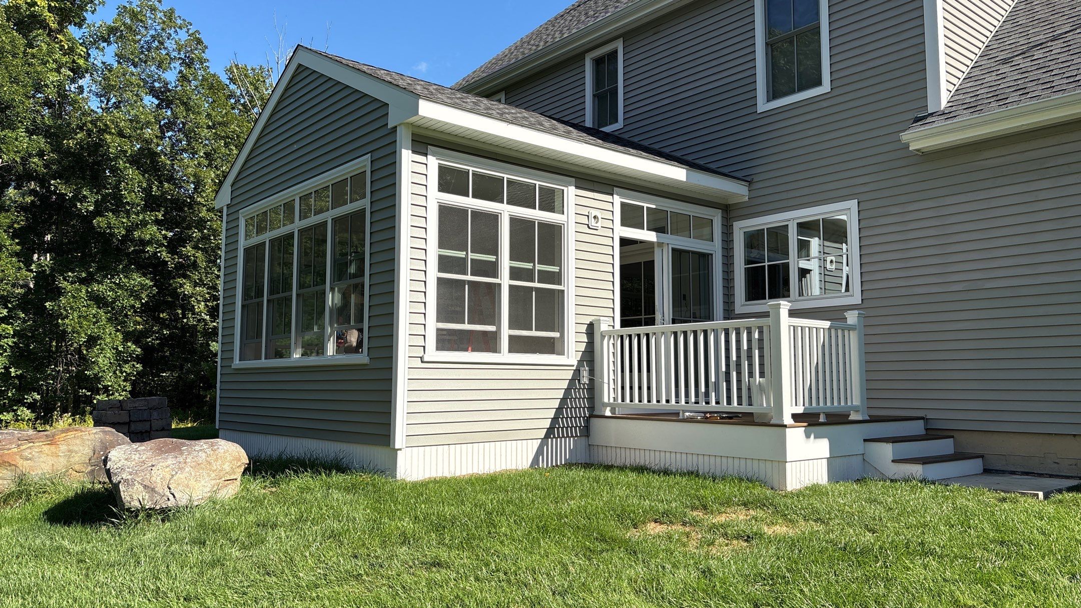 Beautiful sunroom addition  by DiGiorgi Roofing and Siding Inc