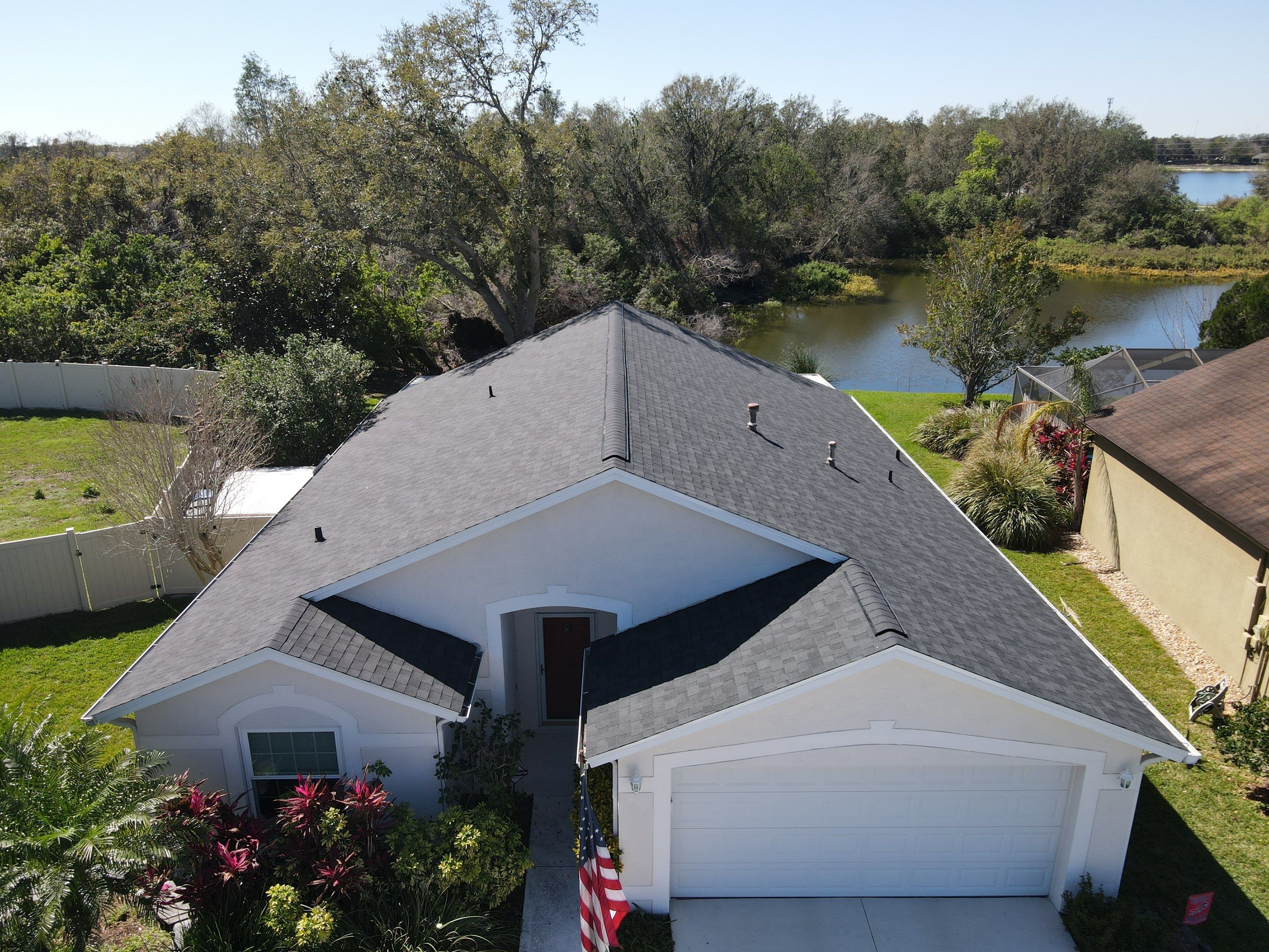 Roof replacement in Brandon, FL. by Steadfast Roofing