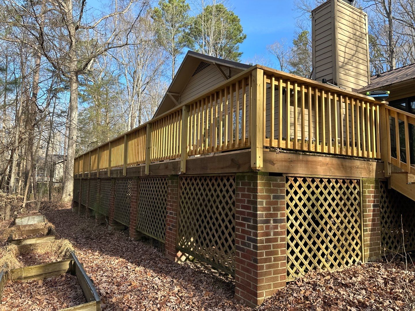 Weathered Deck using Wood Sealant by DuraSeal