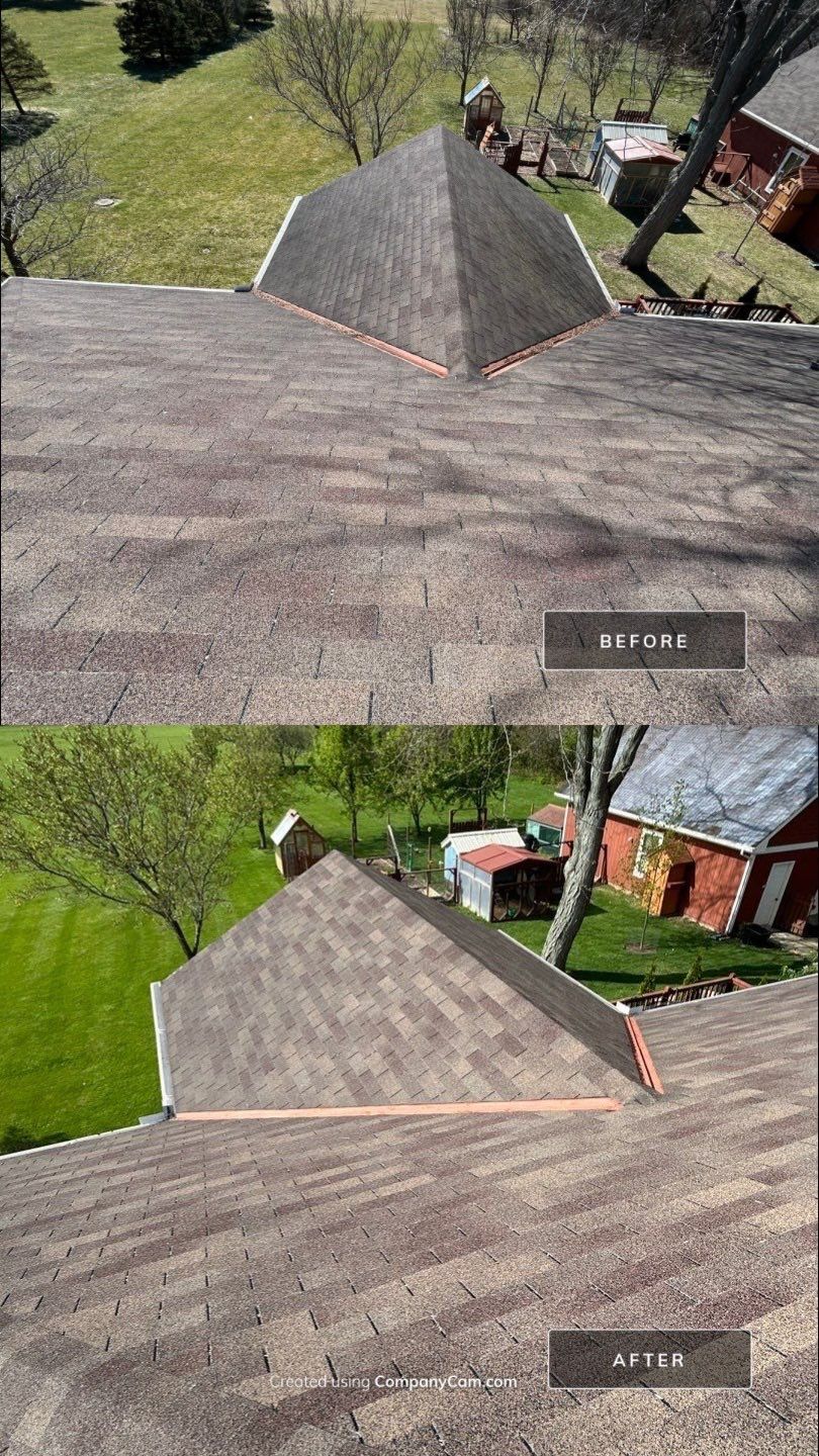 Roof Maxx Residential Before & After Pictures by Roof Maxx of Columbus, OH