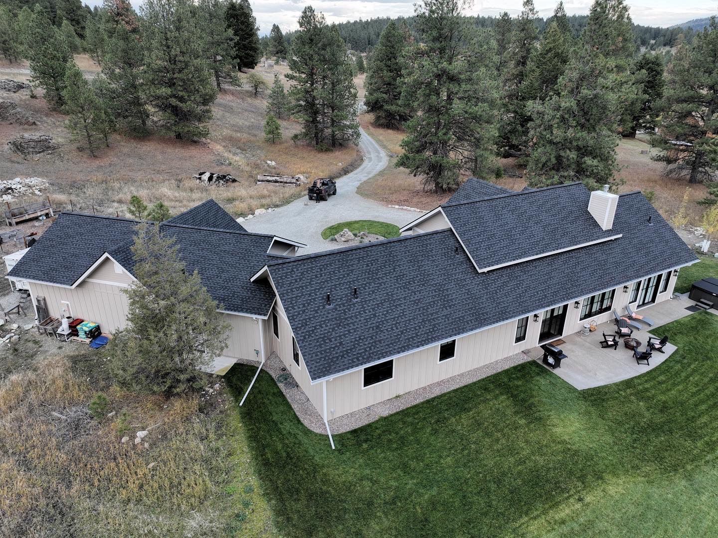 GAF Timberline HDZ - Charcoal - Kalispell, MT  by Montana Roofing Solutions