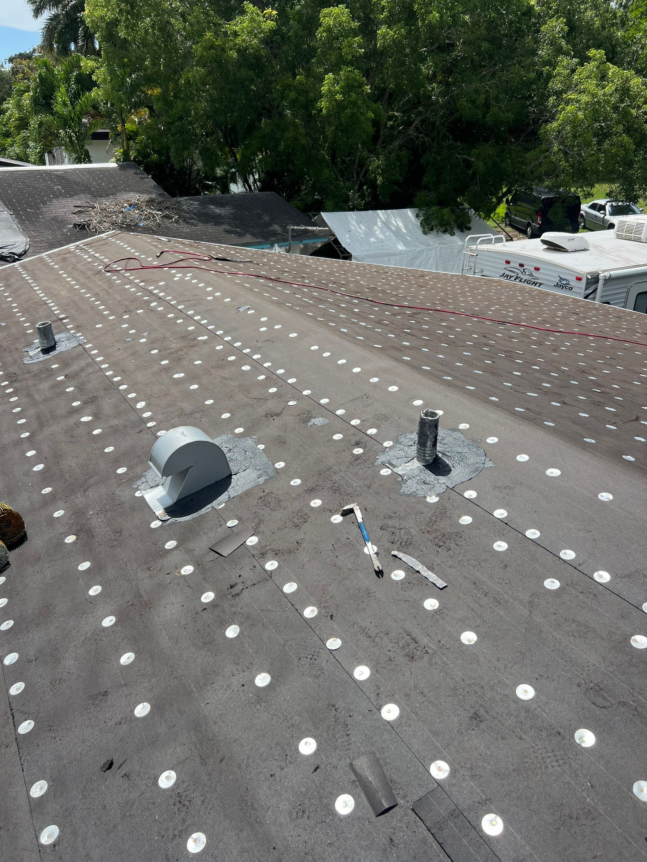 Residential Roofing Installation using Owens Corning Duration Shingle  by First Due Roofing