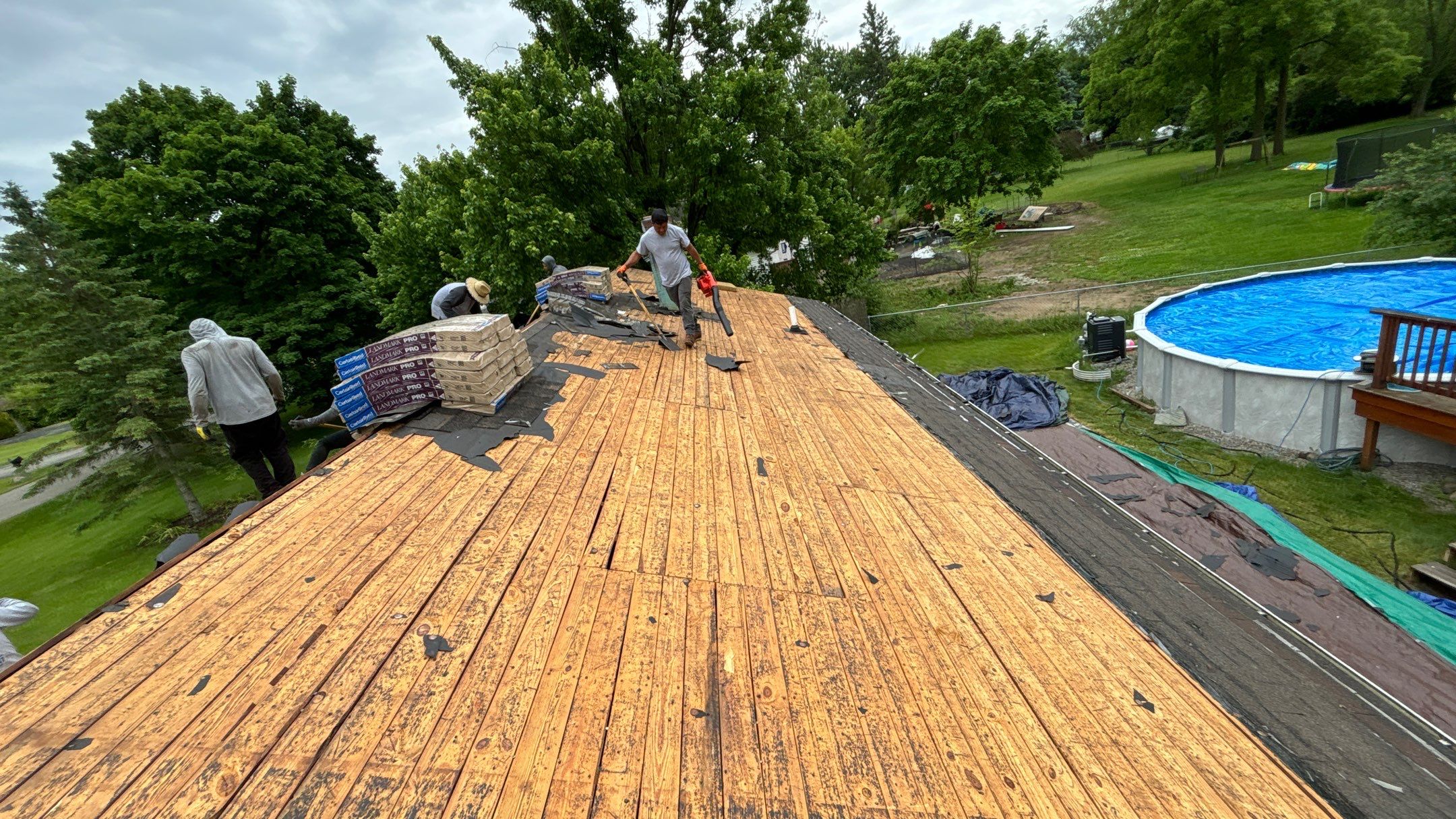 Roof Replacement using CertainTeed Landmark Pro by 180 Contractors