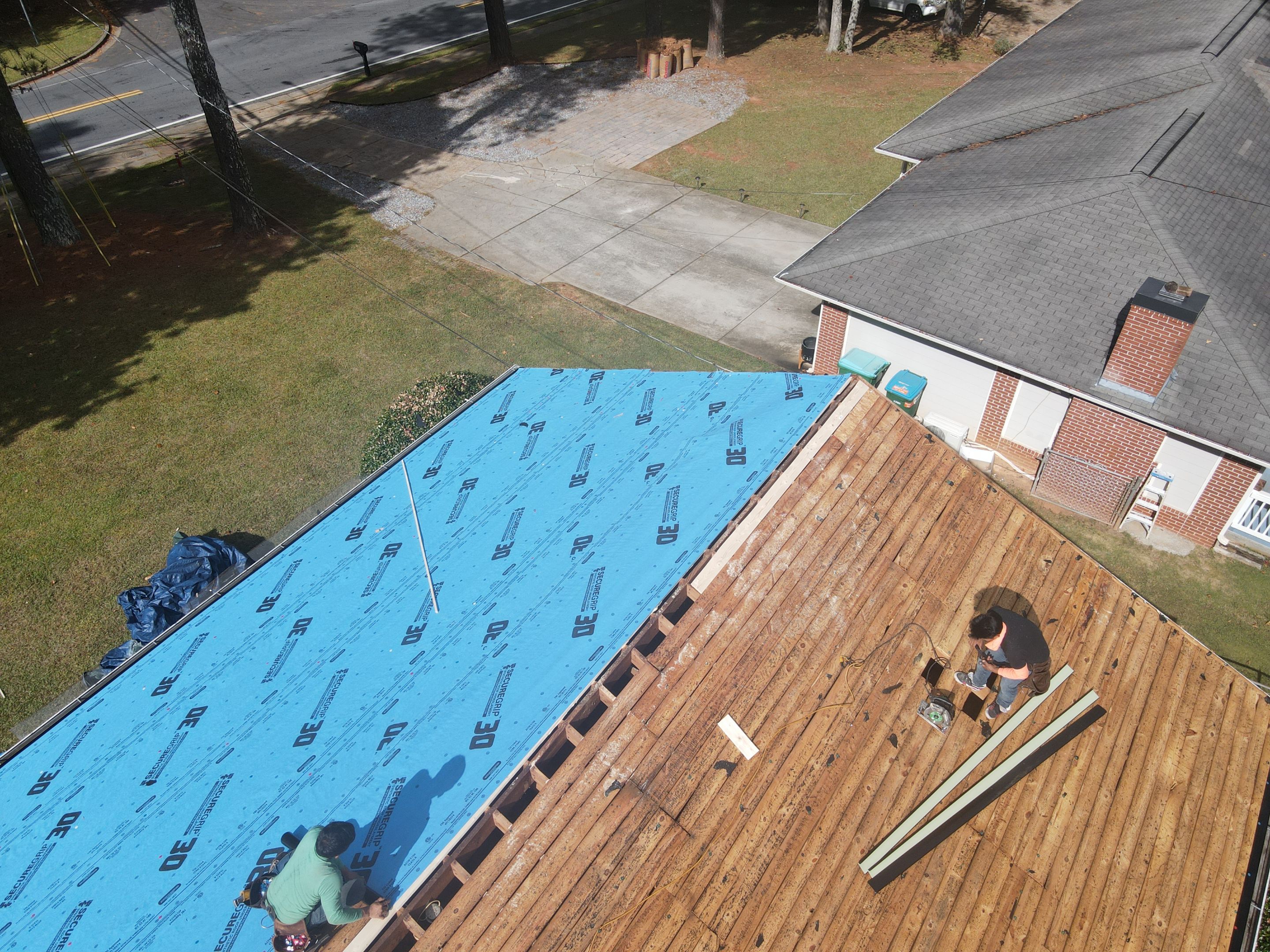 Residential Roofing Installation using Owens Corning by Inspector Roofing and Restoration