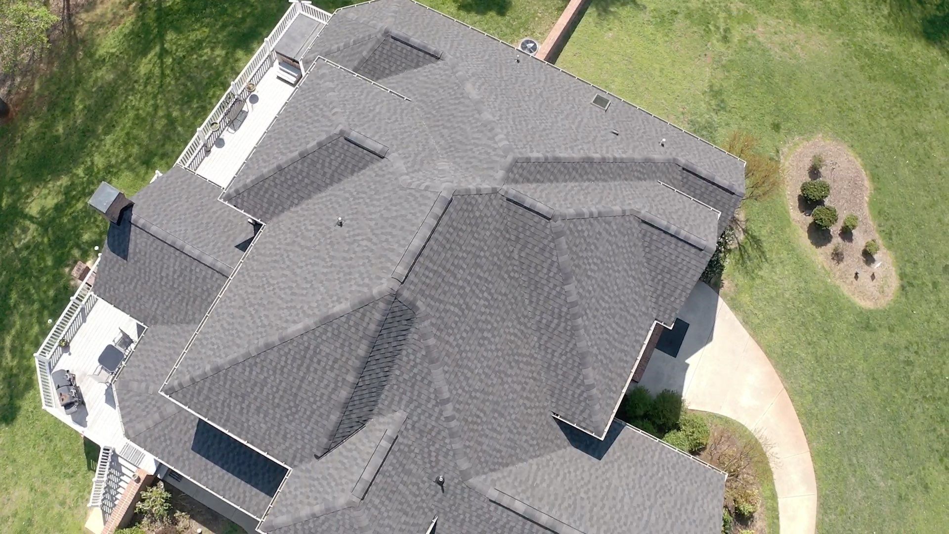 Full Roof Replacement using GAF HDZ Appalachain Sky by Just In Time Roofing and Restoration