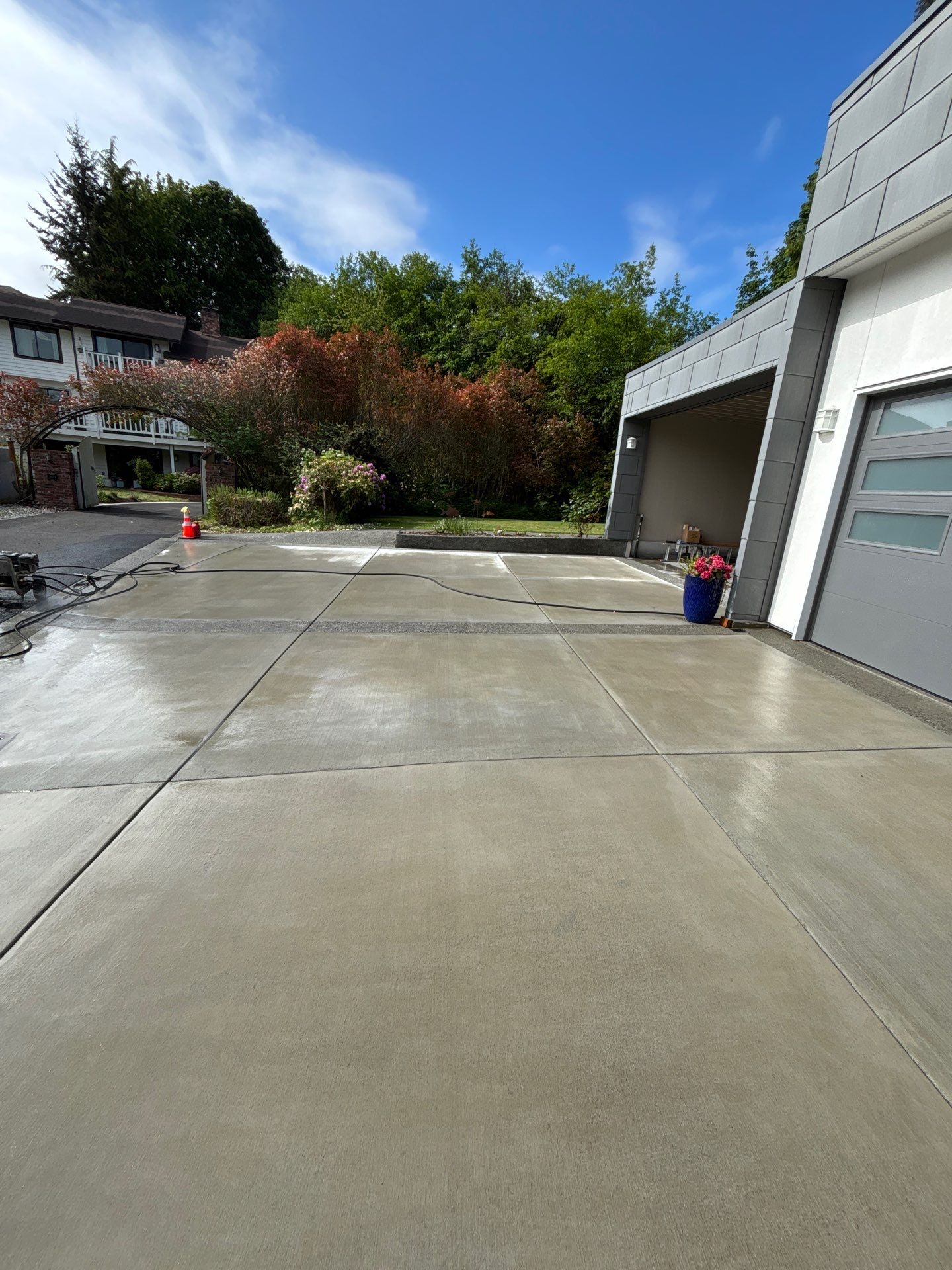 Sealcoated Concrete & Asphalt Driveway | Everett  by Jireh Asphalt & Concrete Inc 