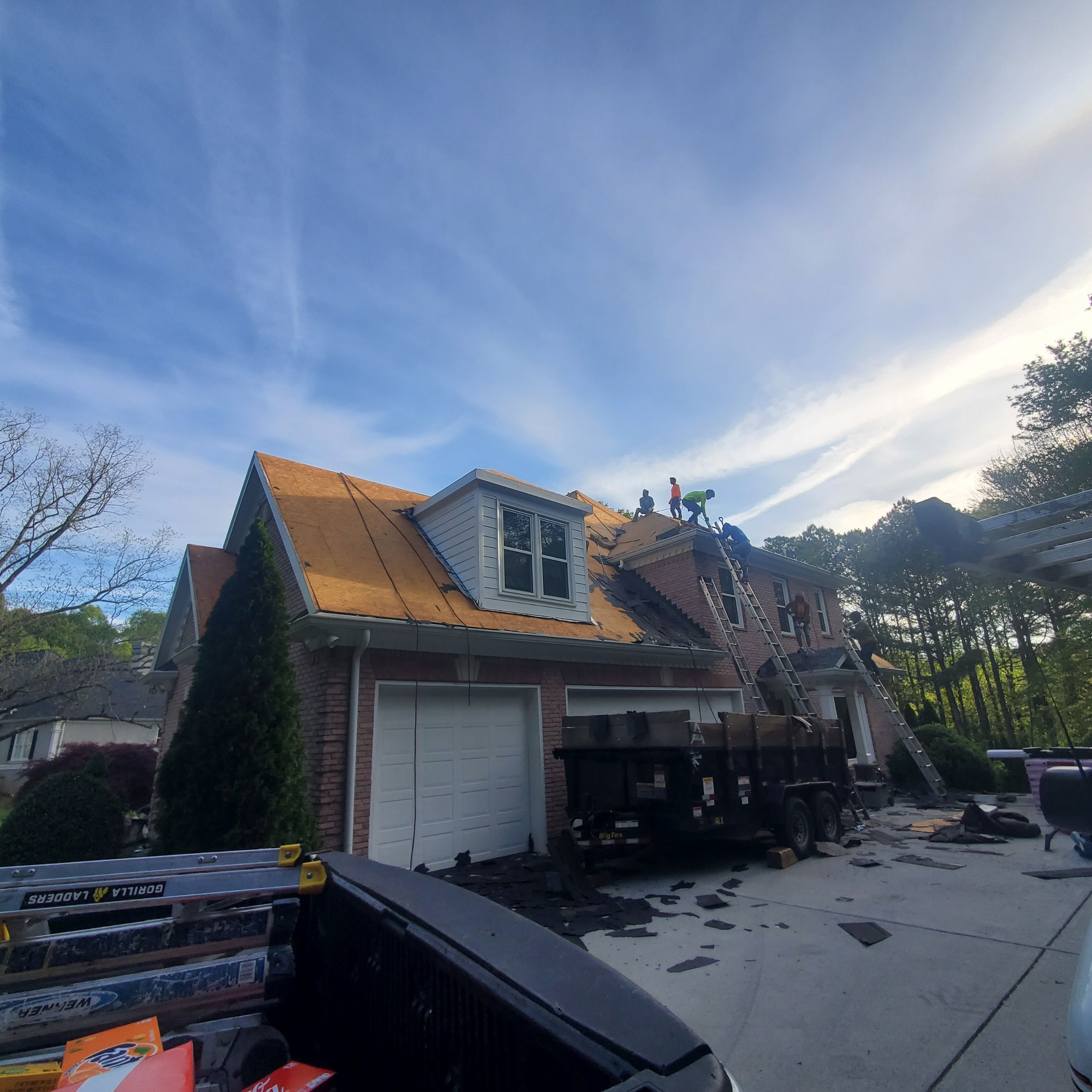 Residential Roofing Installation using Owens Corning by Inspector Roofing and Restoration