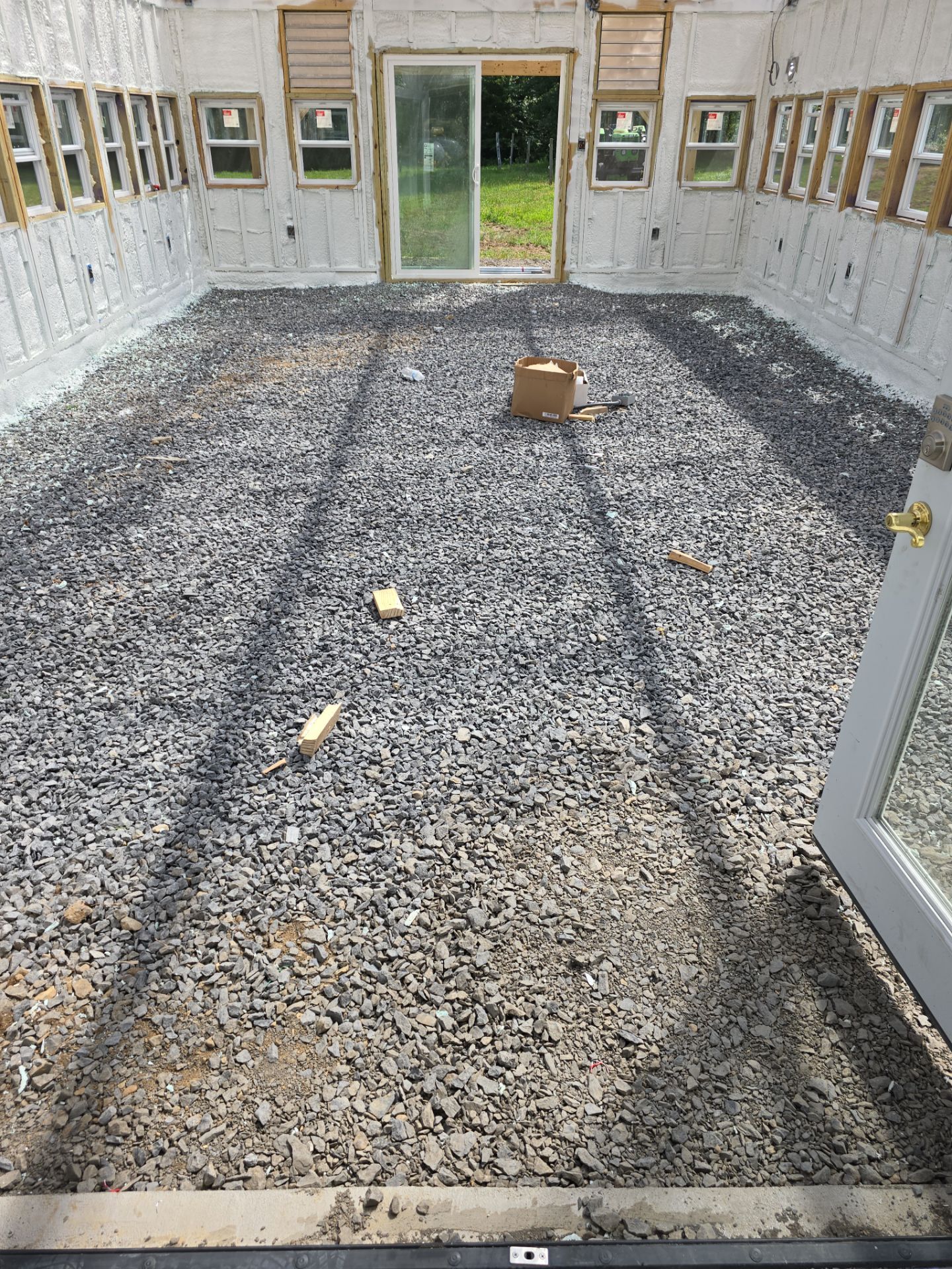 New Construction using Closed Cell Spray Foam by NYS Foam & Energy