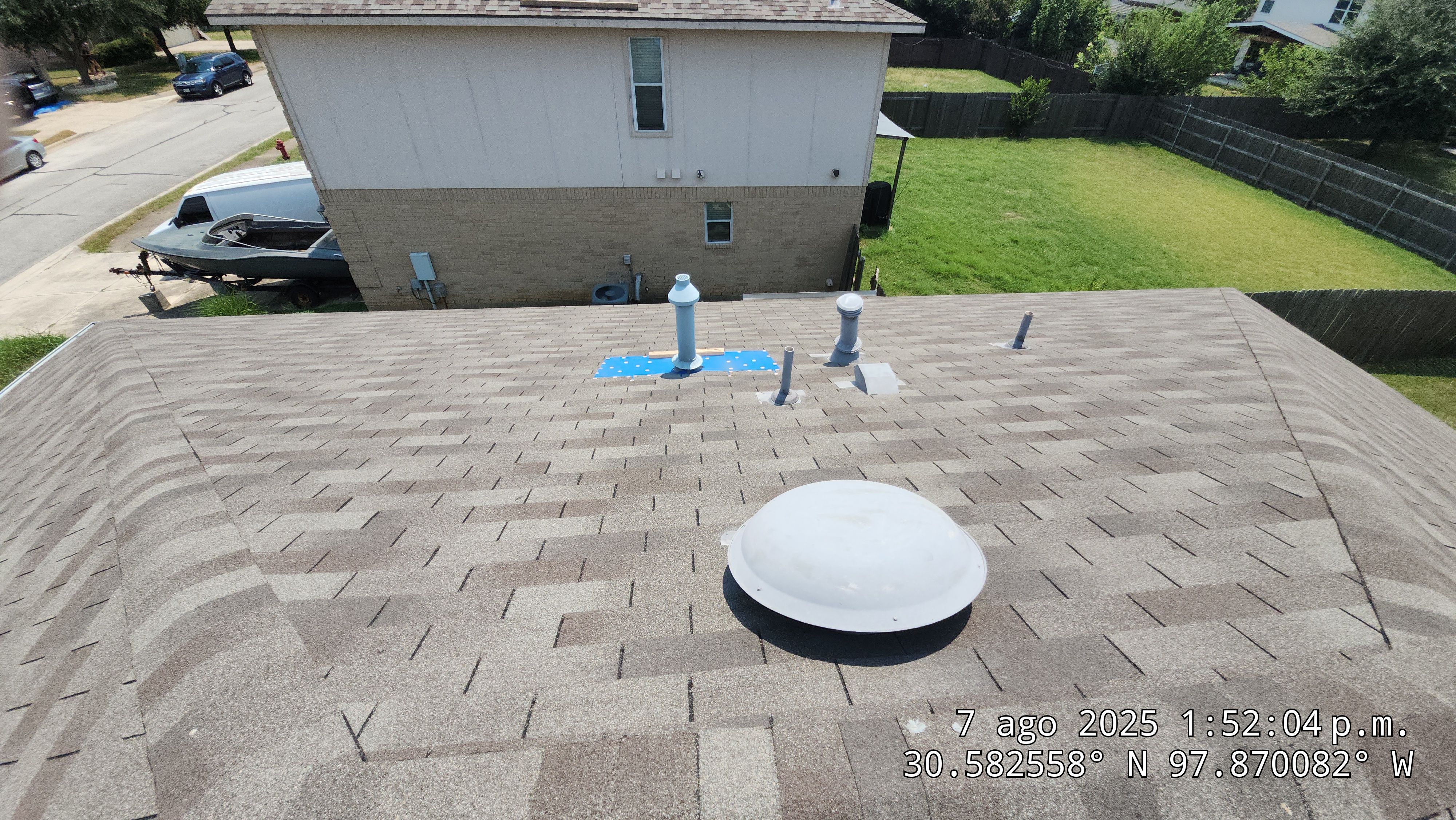 Storm Damage Roof Replacement and Restoration in Leander by Caliber Restoration LLC