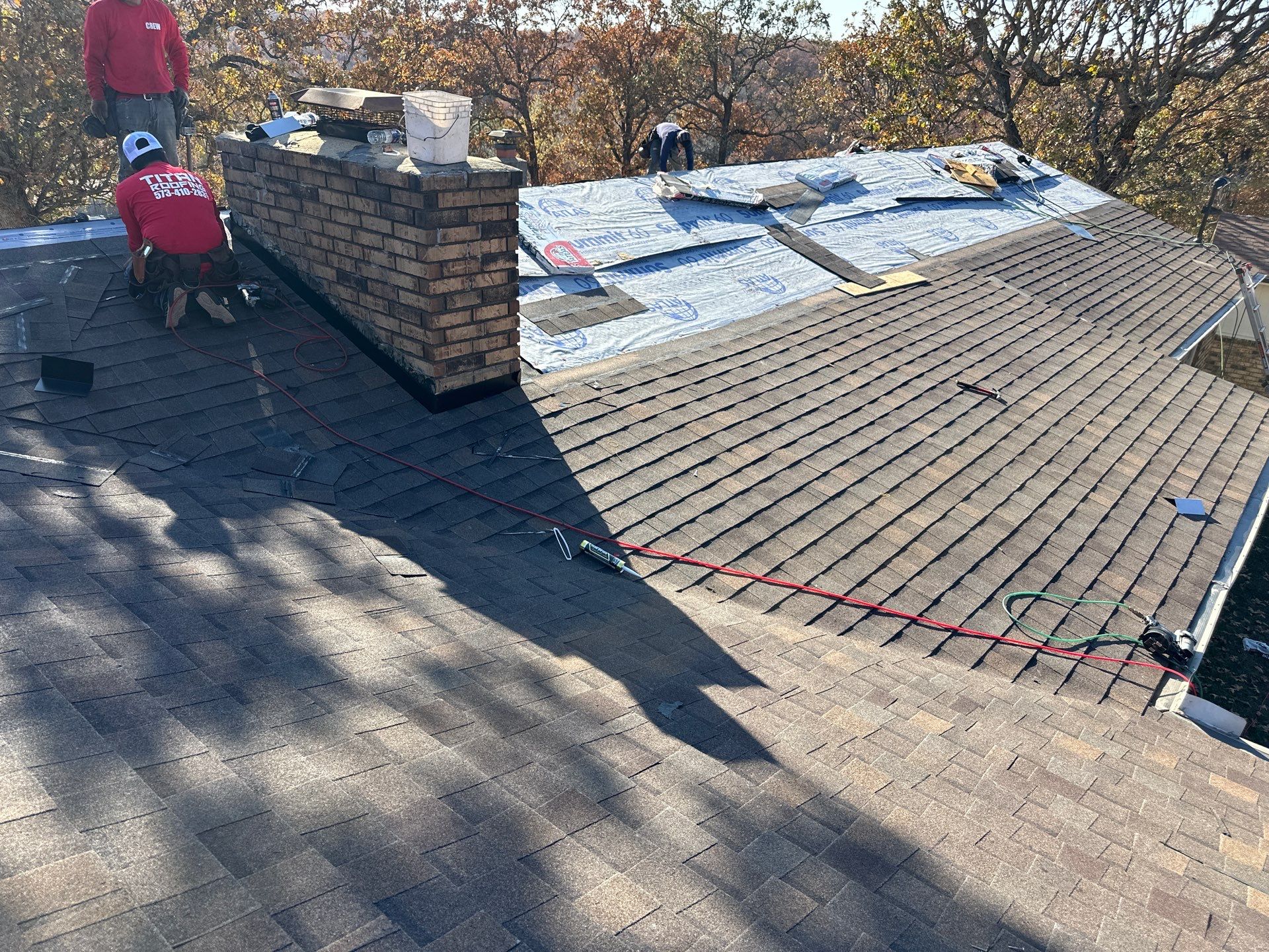 Residential Roofing Replacement - Atlas Pinnacle Pristine - Color Heather  by Titan Commercial & Residential Roofing 