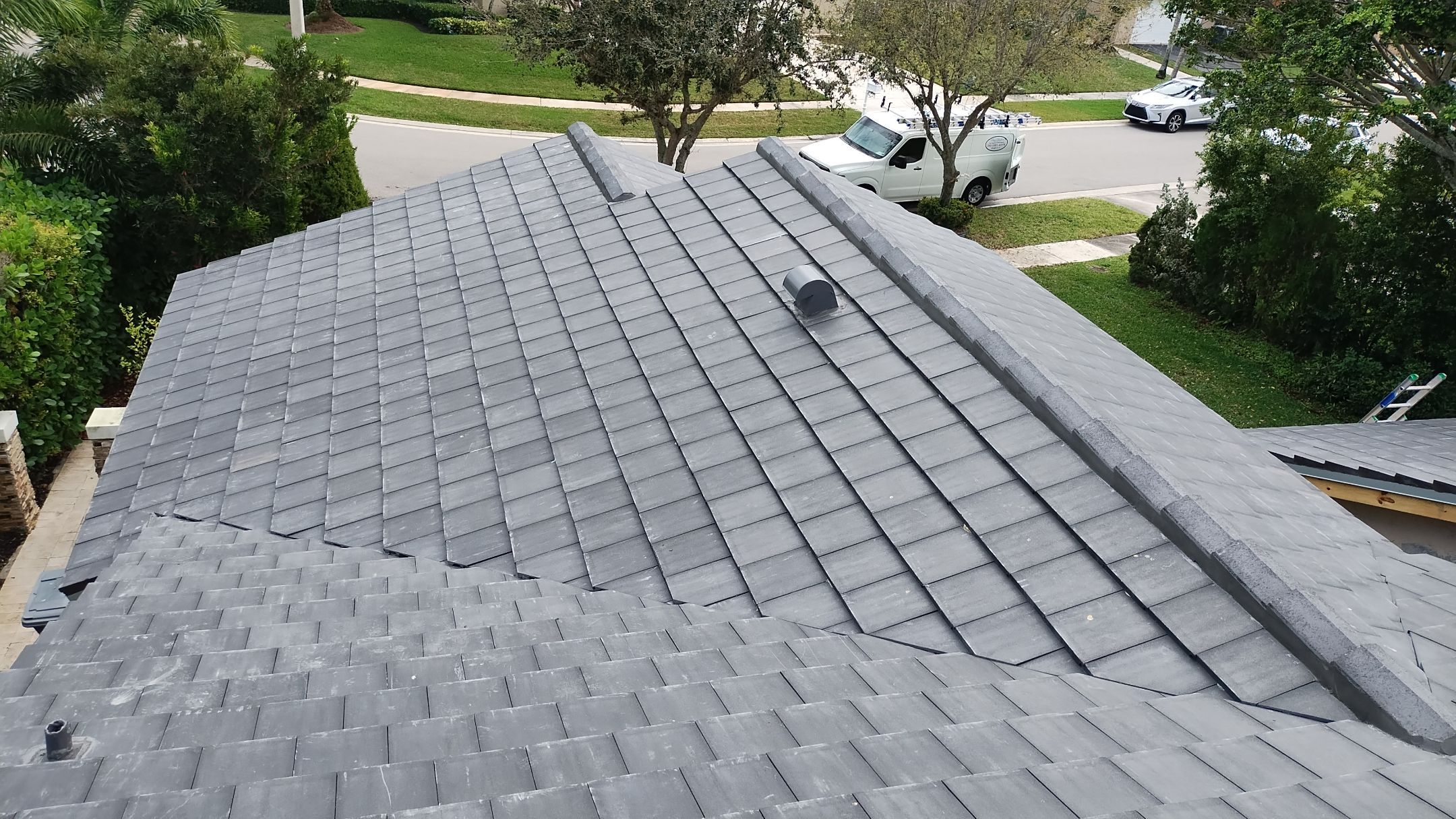 Residential Roofing Installation using Eagle Roofing Tile by BLUES BROTHERS ROOFING