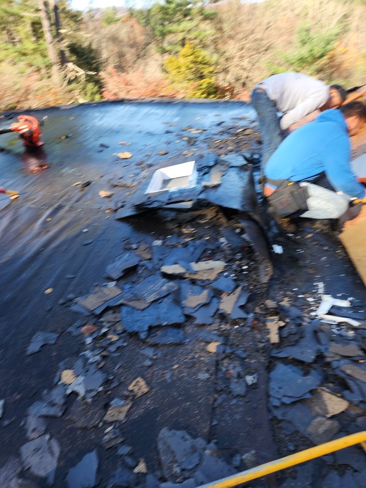 Residential Roofing Installation using Owens Corning TruDefinition Desert Tan by A Plus Exterior