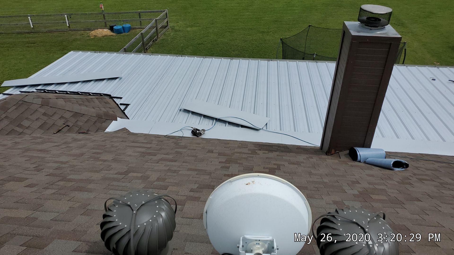 Residential Roofing Installation using ATLAS Pinnacle Pristine Shingles by Harvey Roofing & Construction