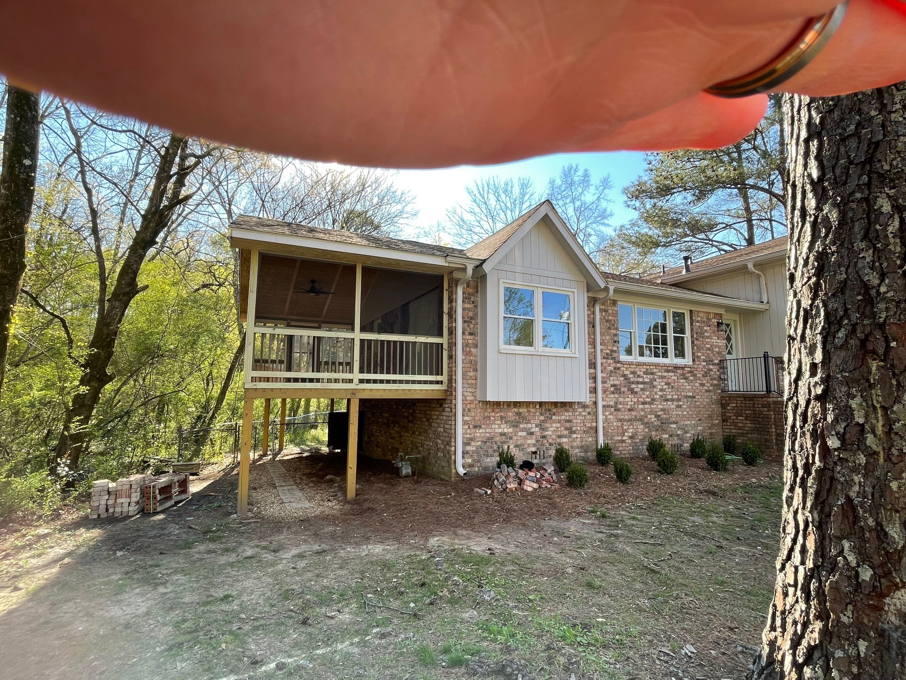 Mountain Brook - Covered Porch by Pillar and Pine