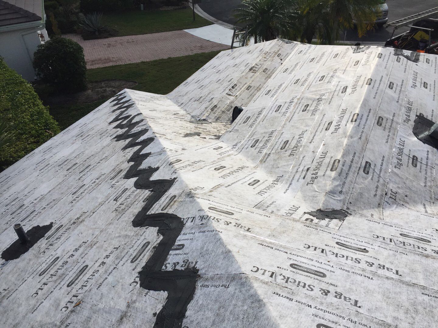 Residential Roofing Installation using Eagle Roofing Tile by BLUES BROTHERS ROOFING