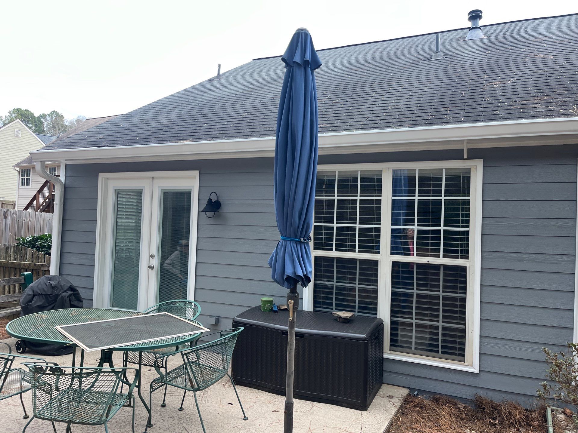 Rotten Wood Replacement using Hardie Trim by Nelson Exteriors 