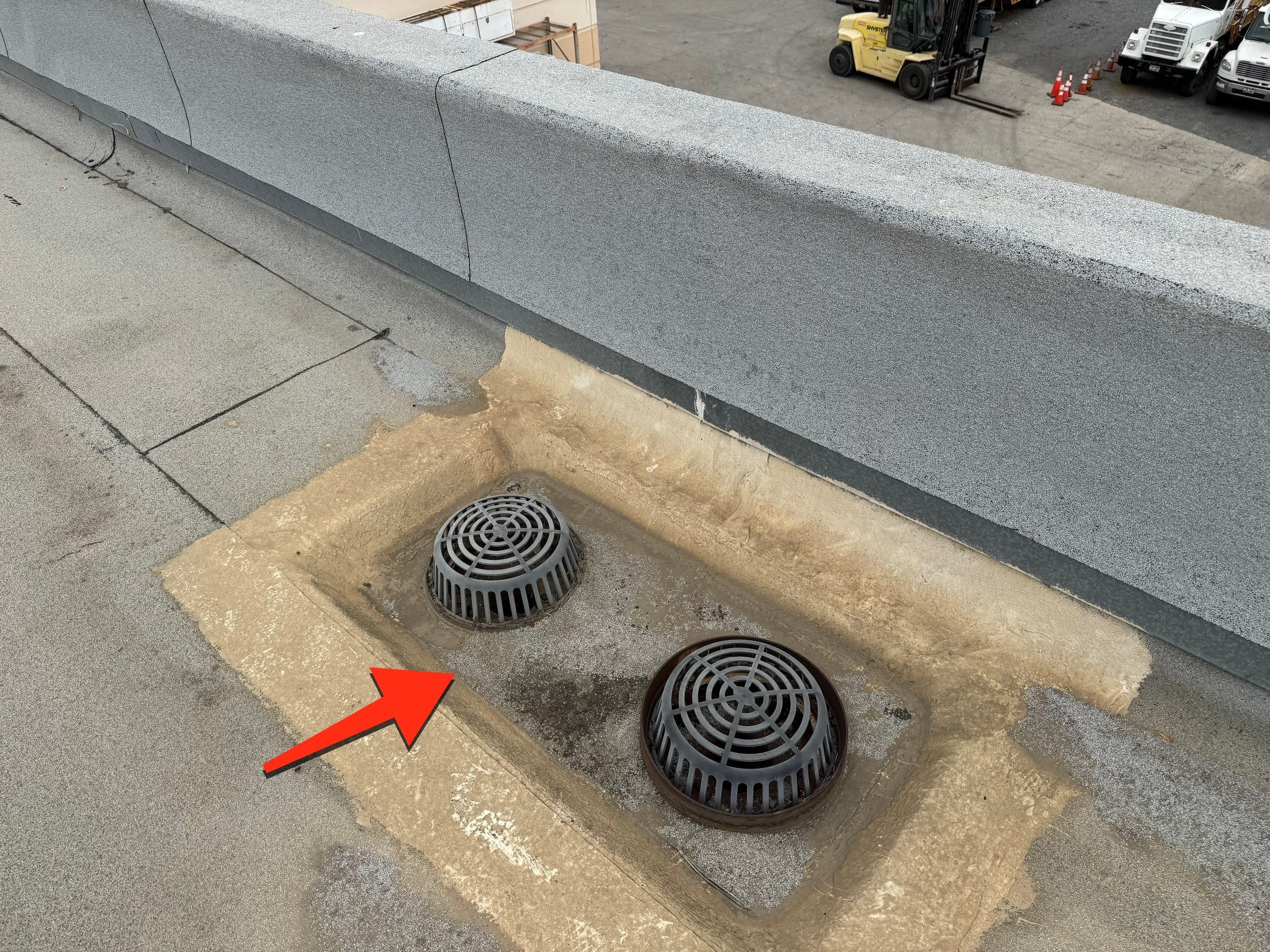 Escondido Commercial Roof Maintenance & Silicone Restoration Preparation by Zenith Roofing Services 