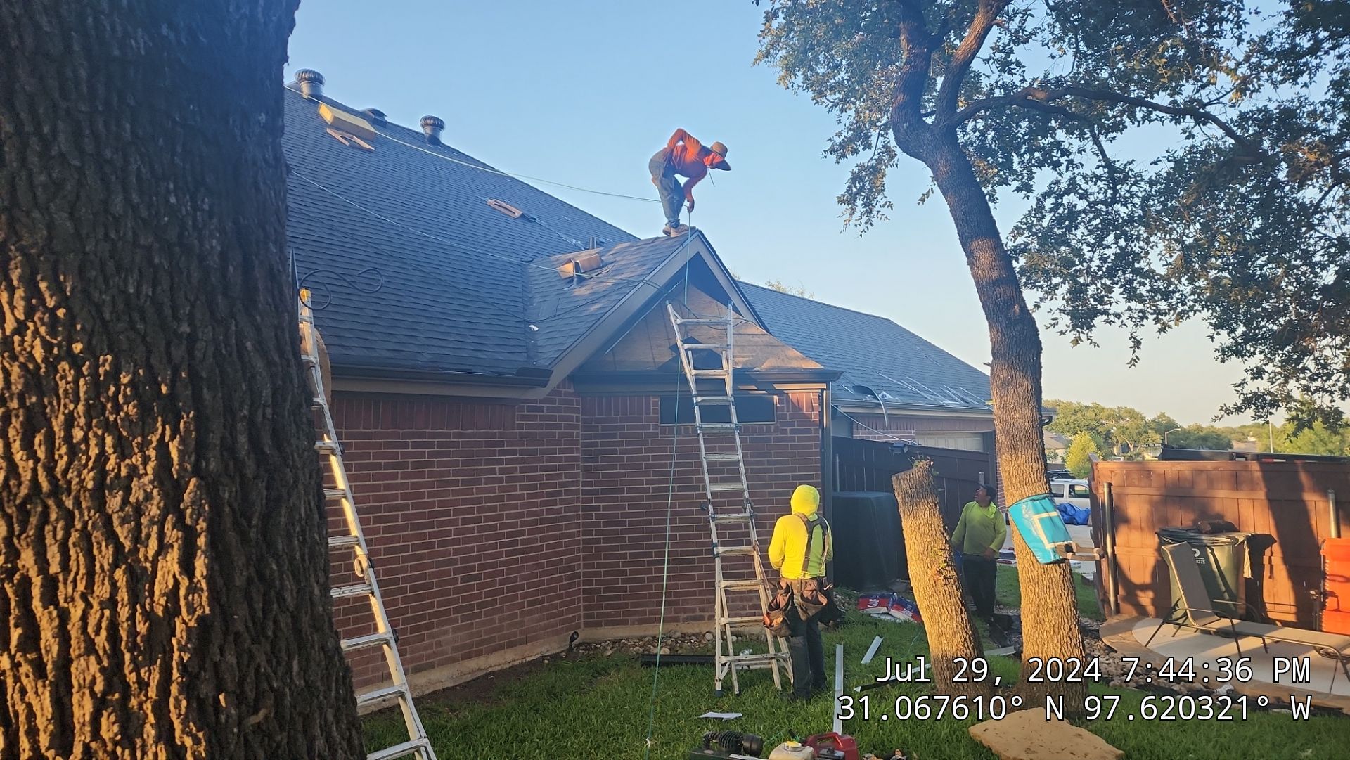 Residential Roof Replacement using GAF HDZ - Charcoal by Elite Roofing LLC