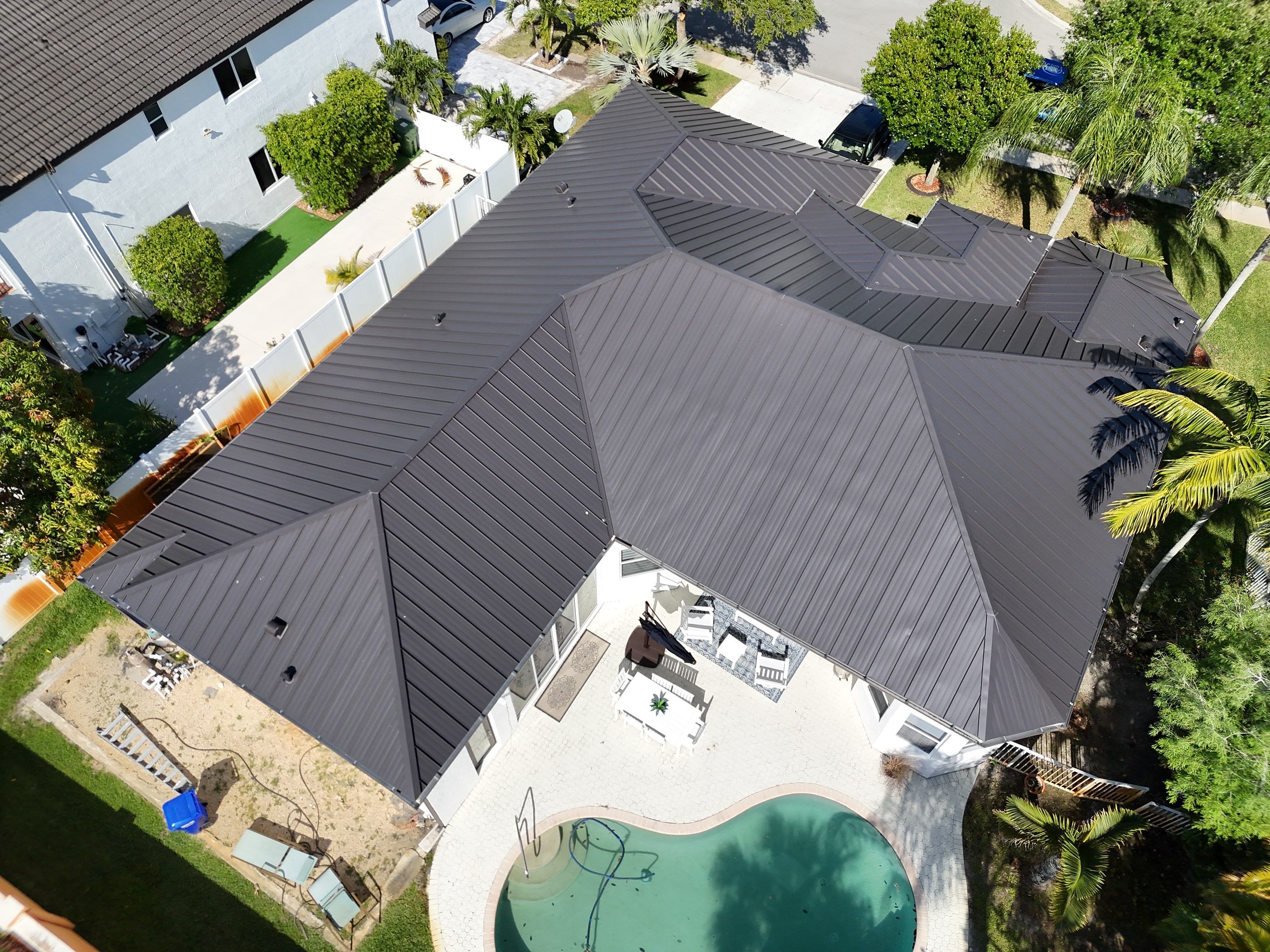 Standing Seam Metal Roof Installation – Pembroke Pines, FL by ASP SuperHome
