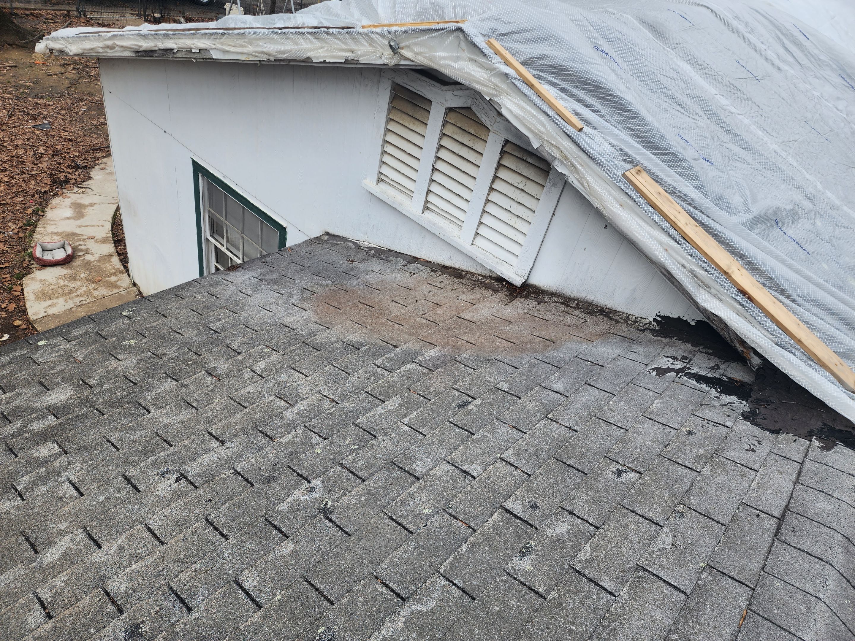 Residential Roofing Installation using 29 Gauge Galvalume Metal by Hostetler Roofing