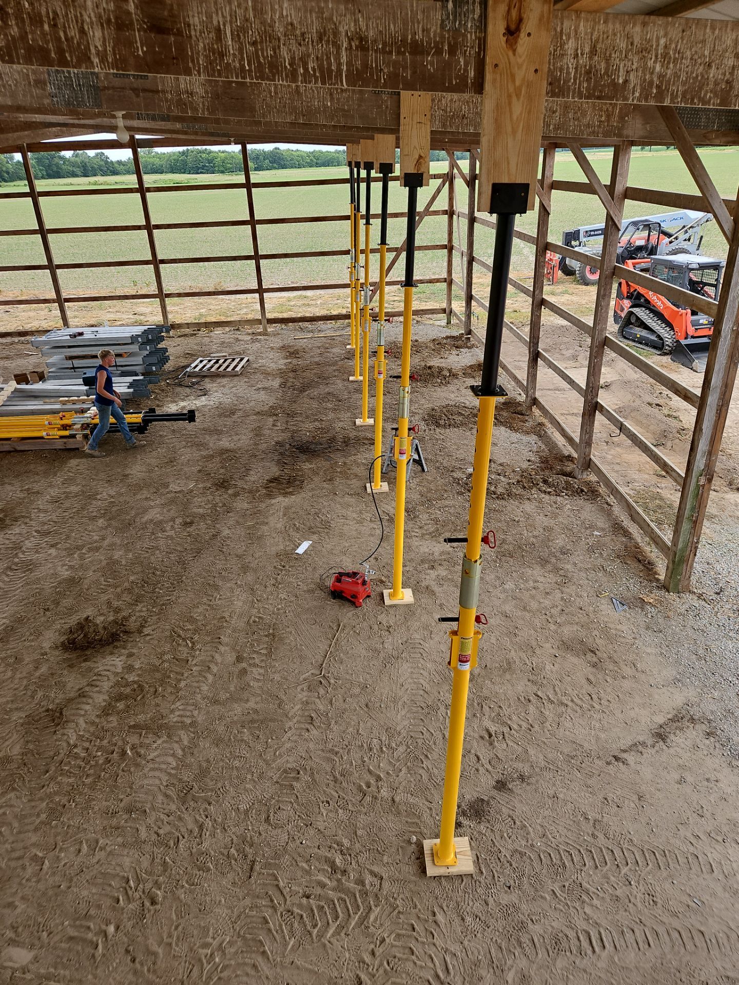 Raise post frame building by Dagny Builders