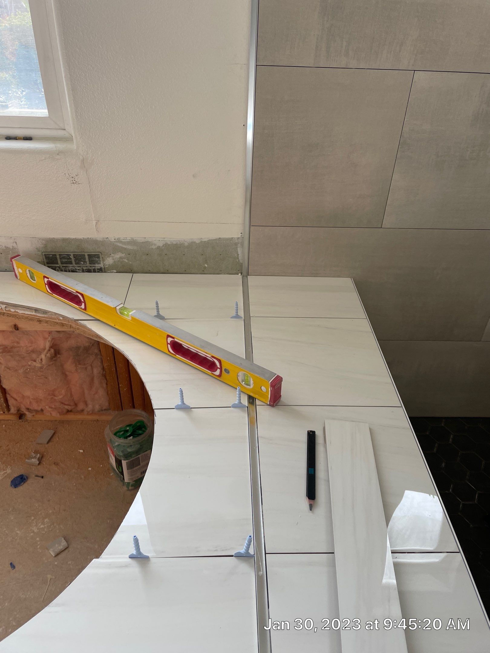 Bathroom Remodel using Laticrete by OC Flooring Inspections-ICRI - CCSMT-CFIU#439