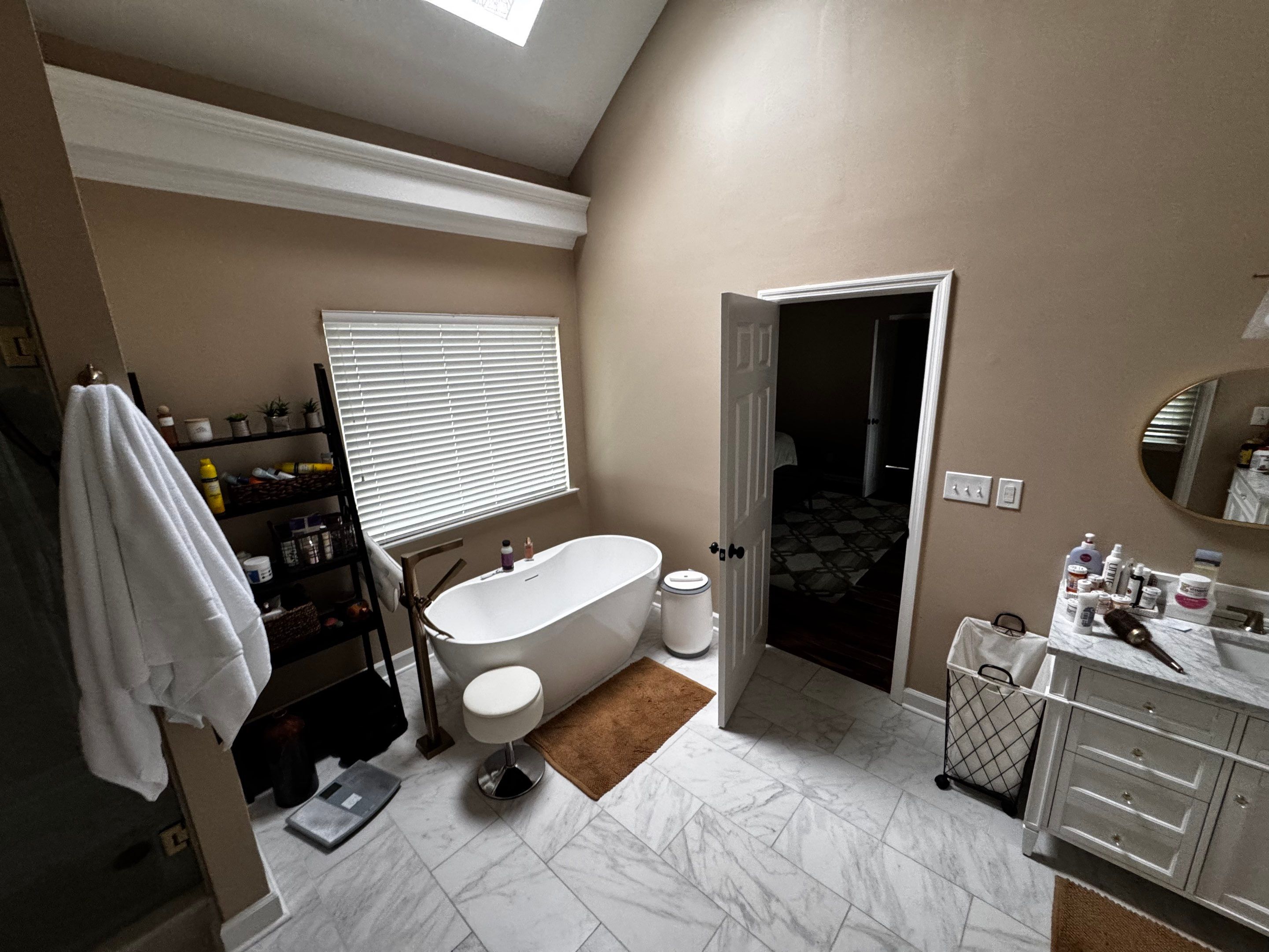 Bathroom Skylight Repair by Praise God Painting, LLC