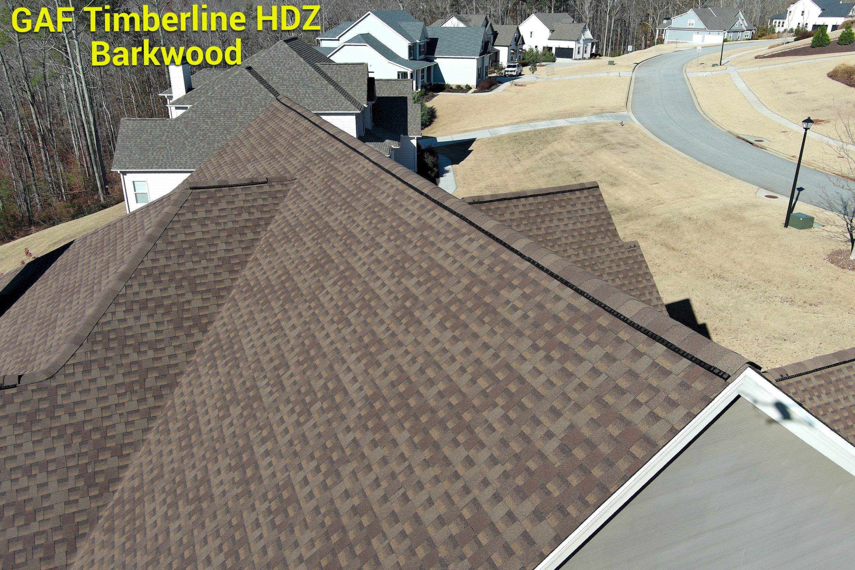 New roof installation and shingle colors by Rhino Restoration