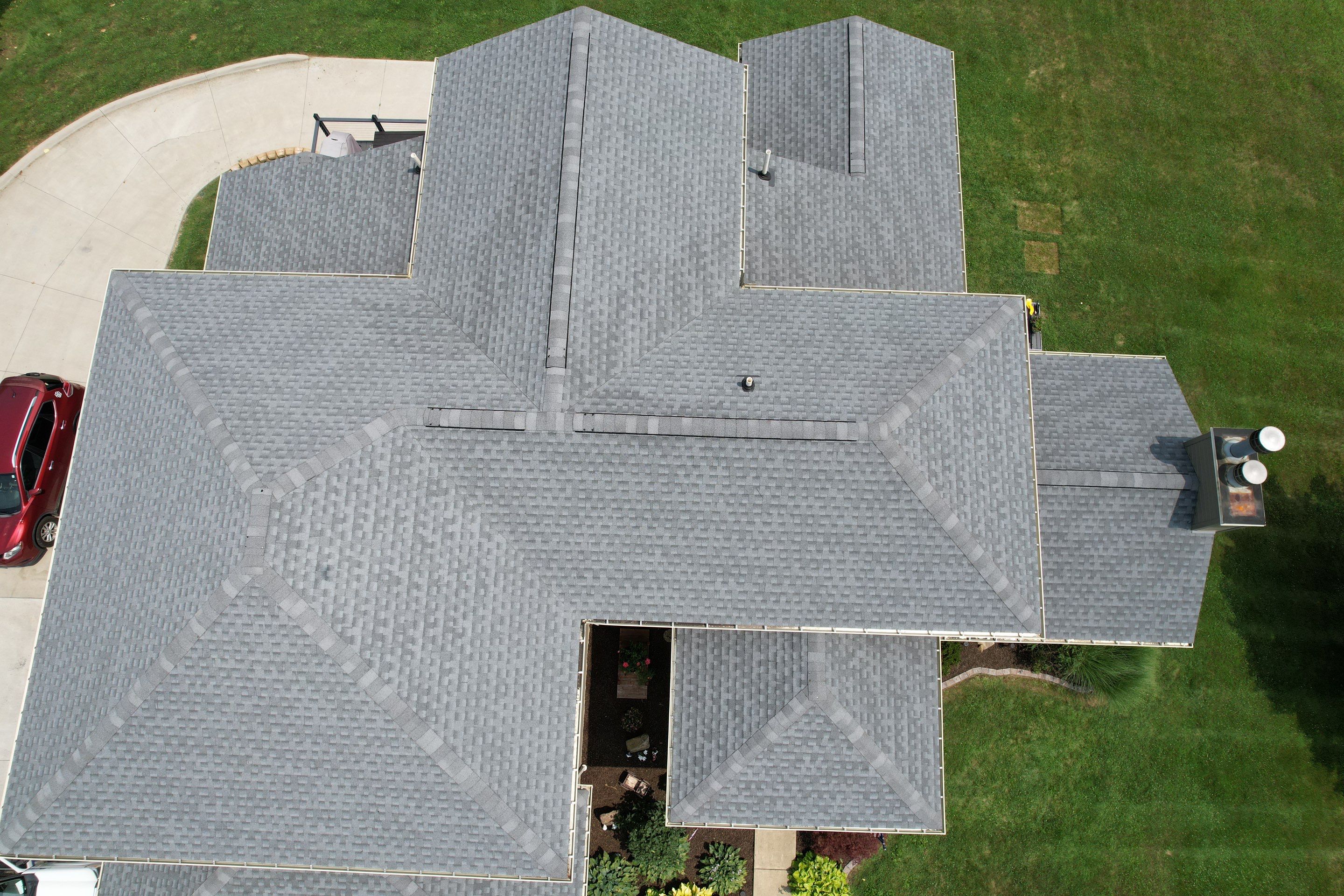 Residential Roofing Installation using GAF Timberline HDZ by Rainstoppers Roofing