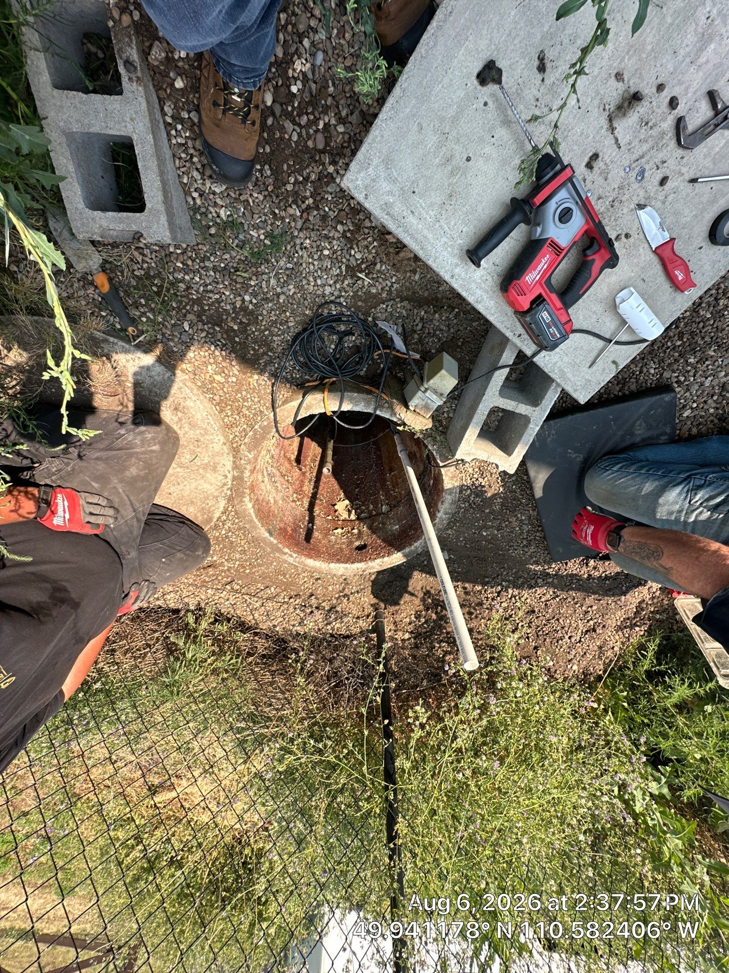Submersible Effluent Pump Replacement and Septic System Repair in Cypress County by Septic Medic Inc.