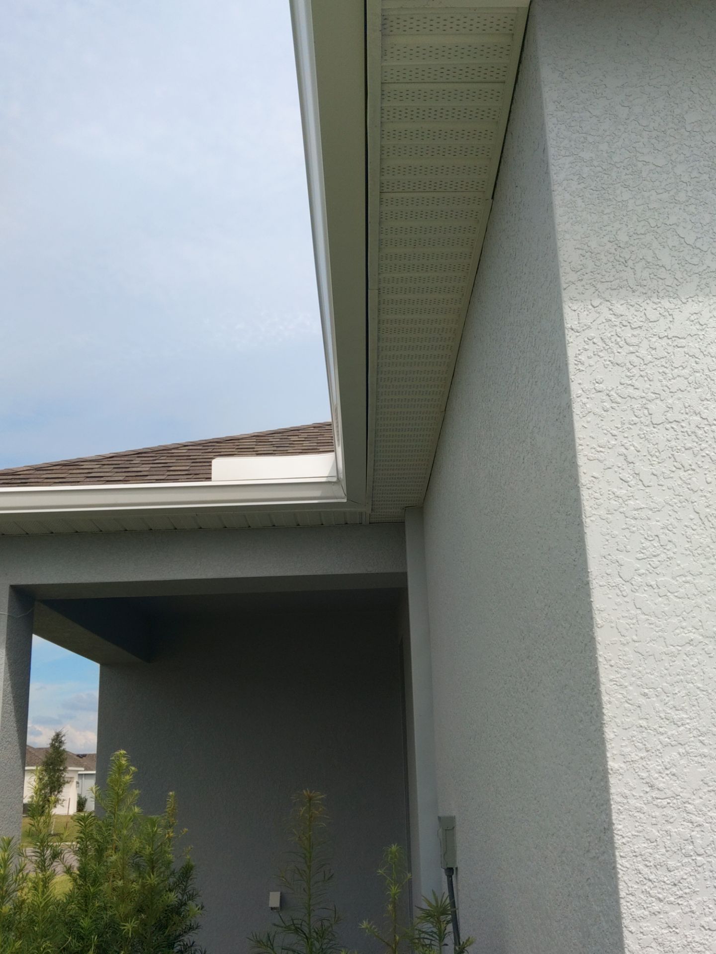 Modern K-Style Gutters Installed in Sarasota FL by Gutter Professors