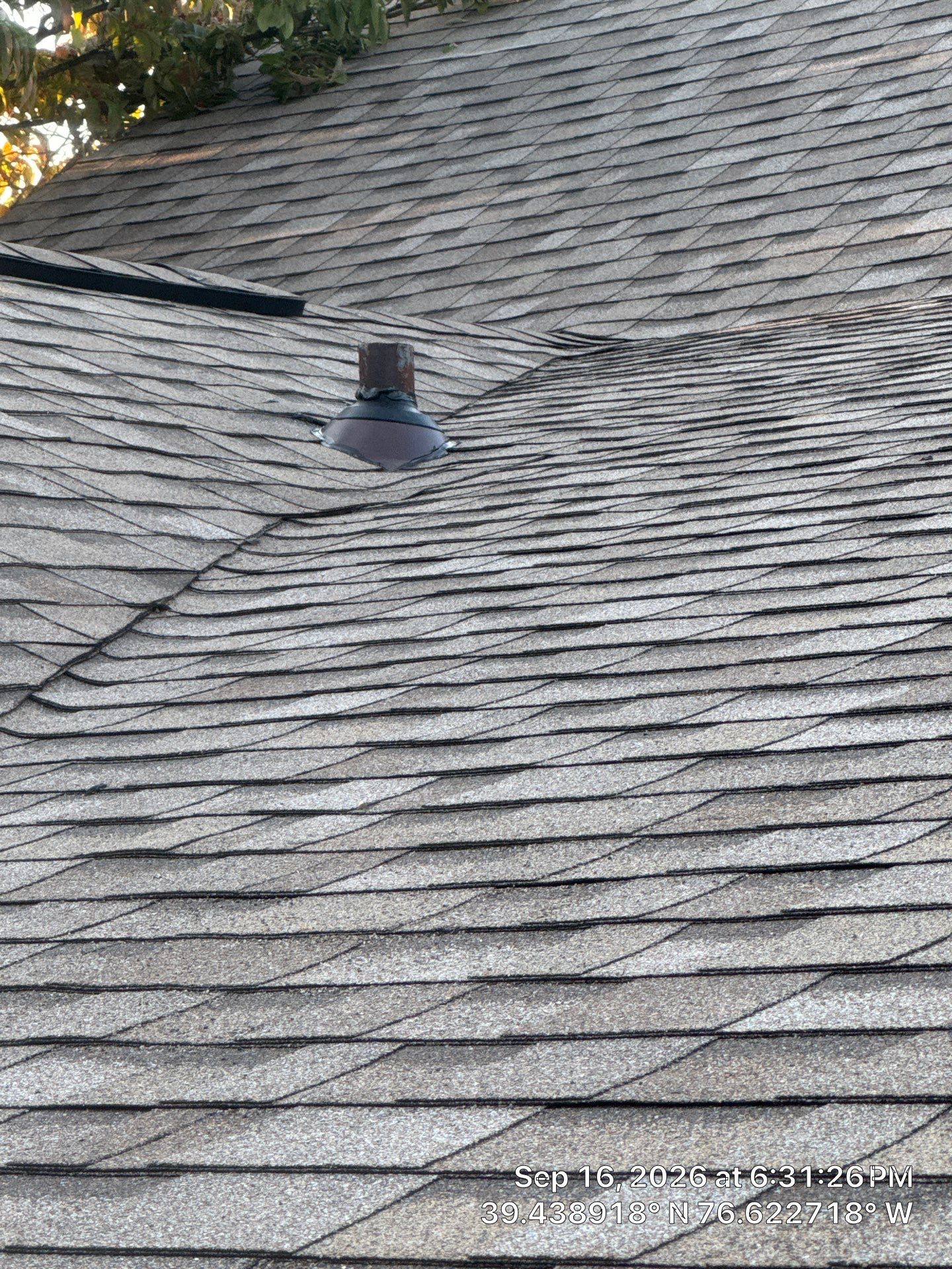 Architectural Asphalt Shingle Roof Replacement in Timonium, Maryland by First Chesapeake Roofing