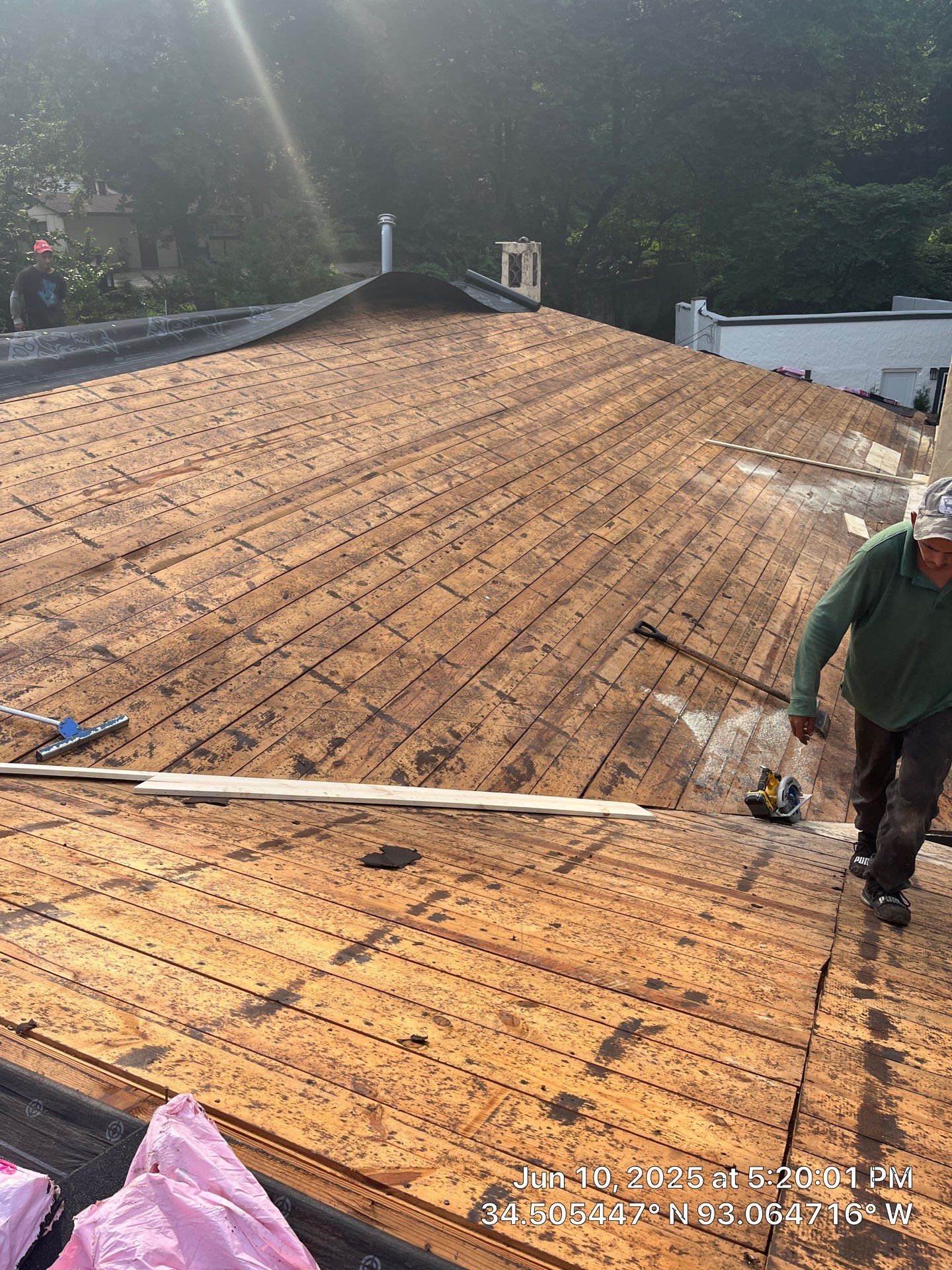 Asphalt Shingle and Flat Roof Replacement in Hot Springs by Temple Roofing and Exteriors
