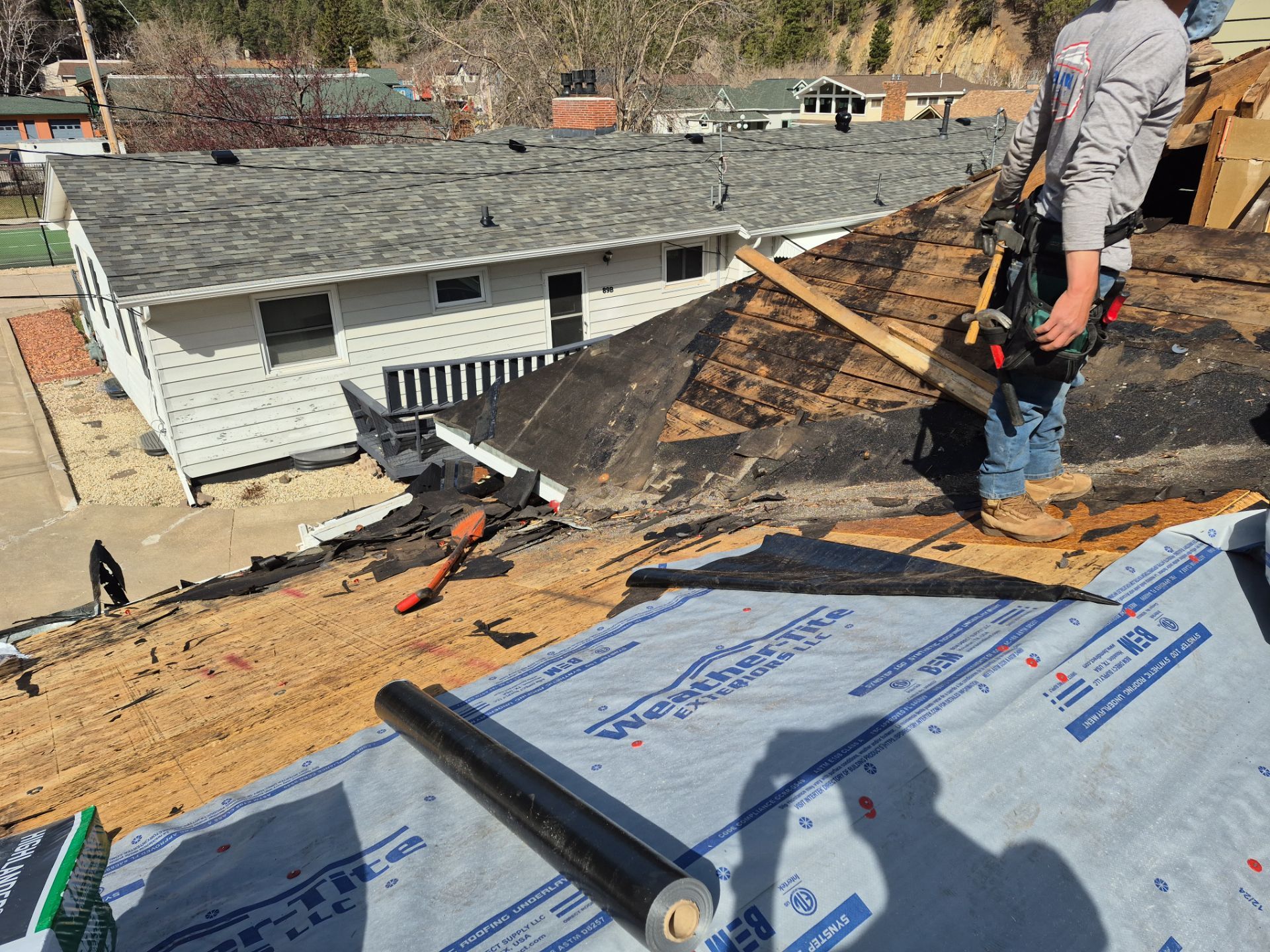 Residential Roofing Installation using Malarkey Shingles in Deadwood, SD by Weather-Tite Exteriors LLC