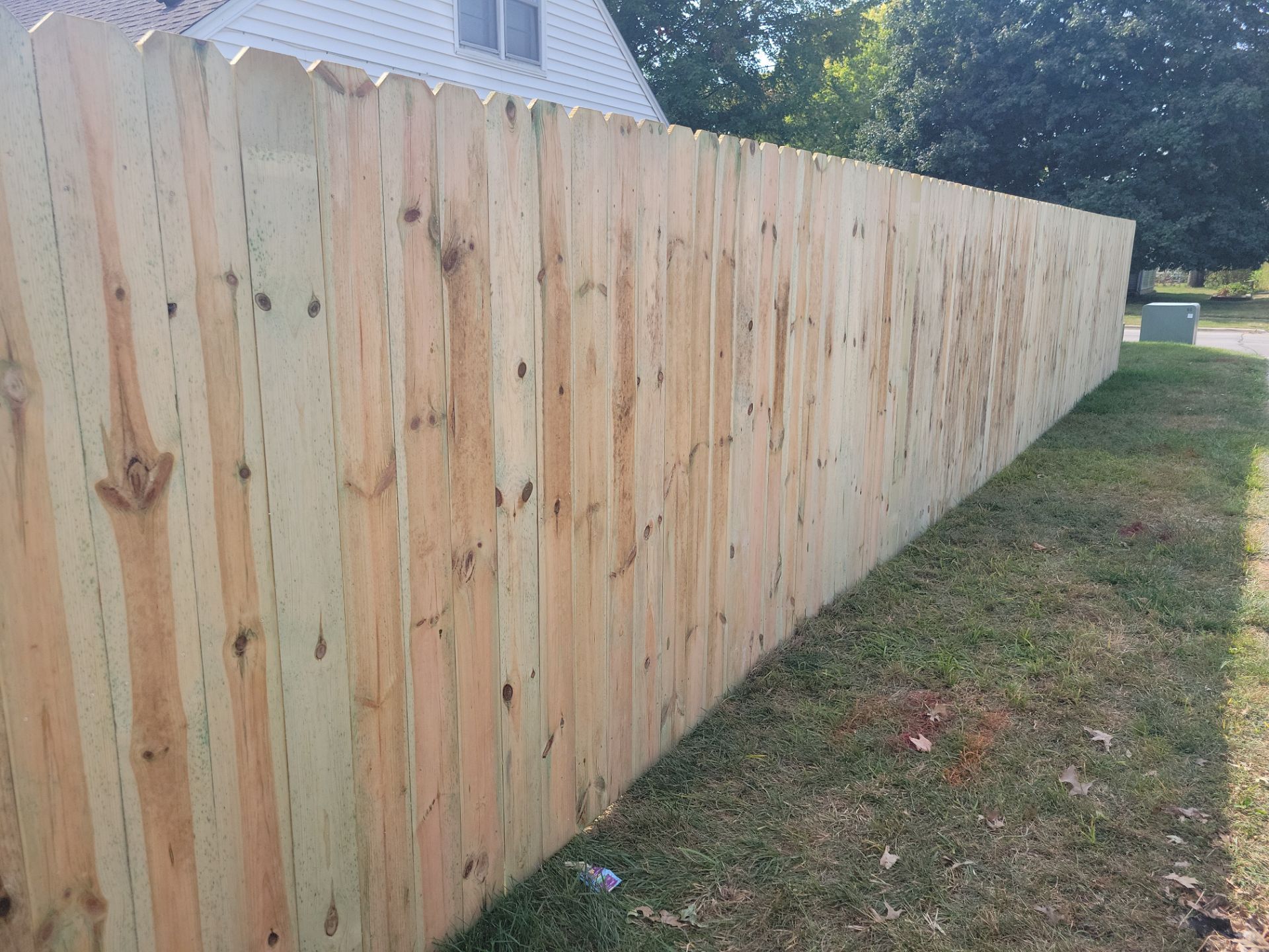 Project in Cedar Falls by Perfect Picket Fence and Stain